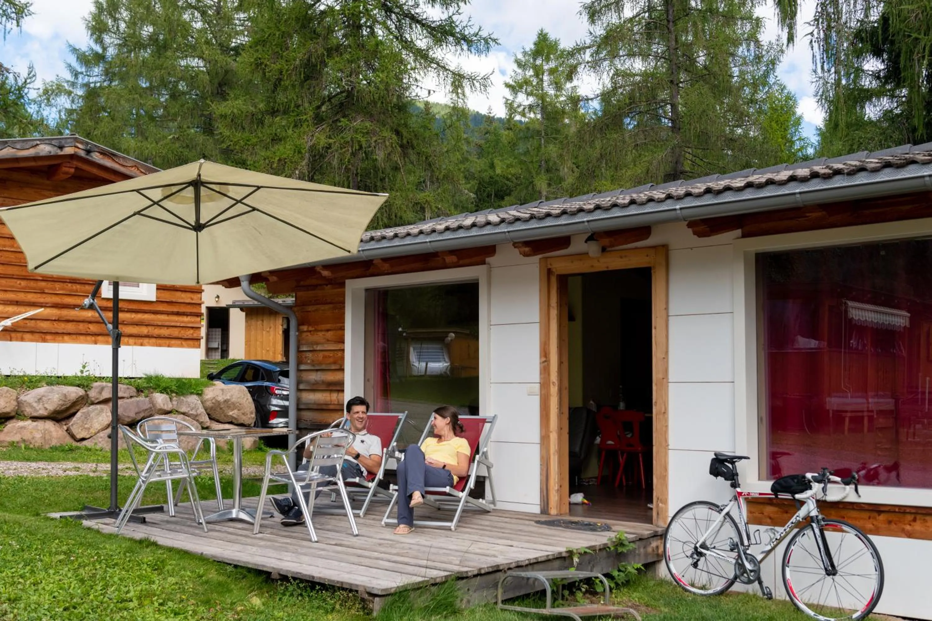 Summer in Club del Sole Val di Fiemme Easy Camping Village