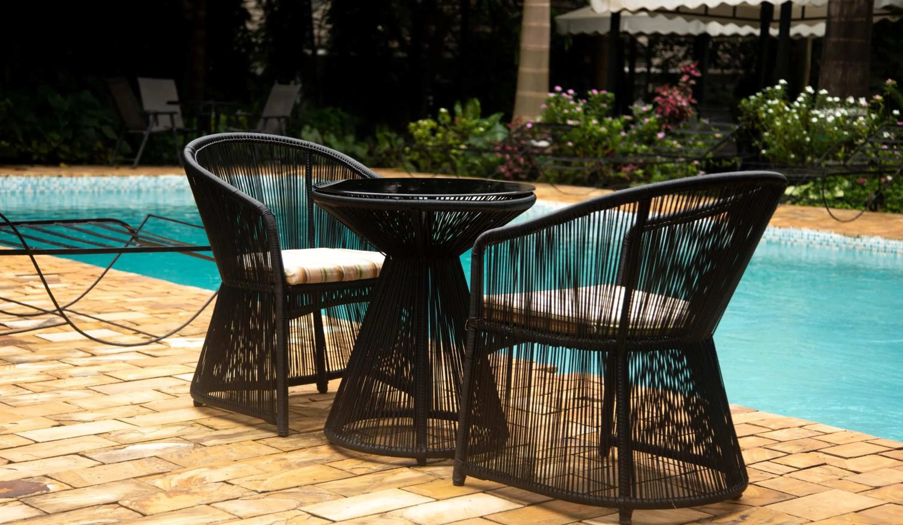 Seating area in Panama Garden Resort