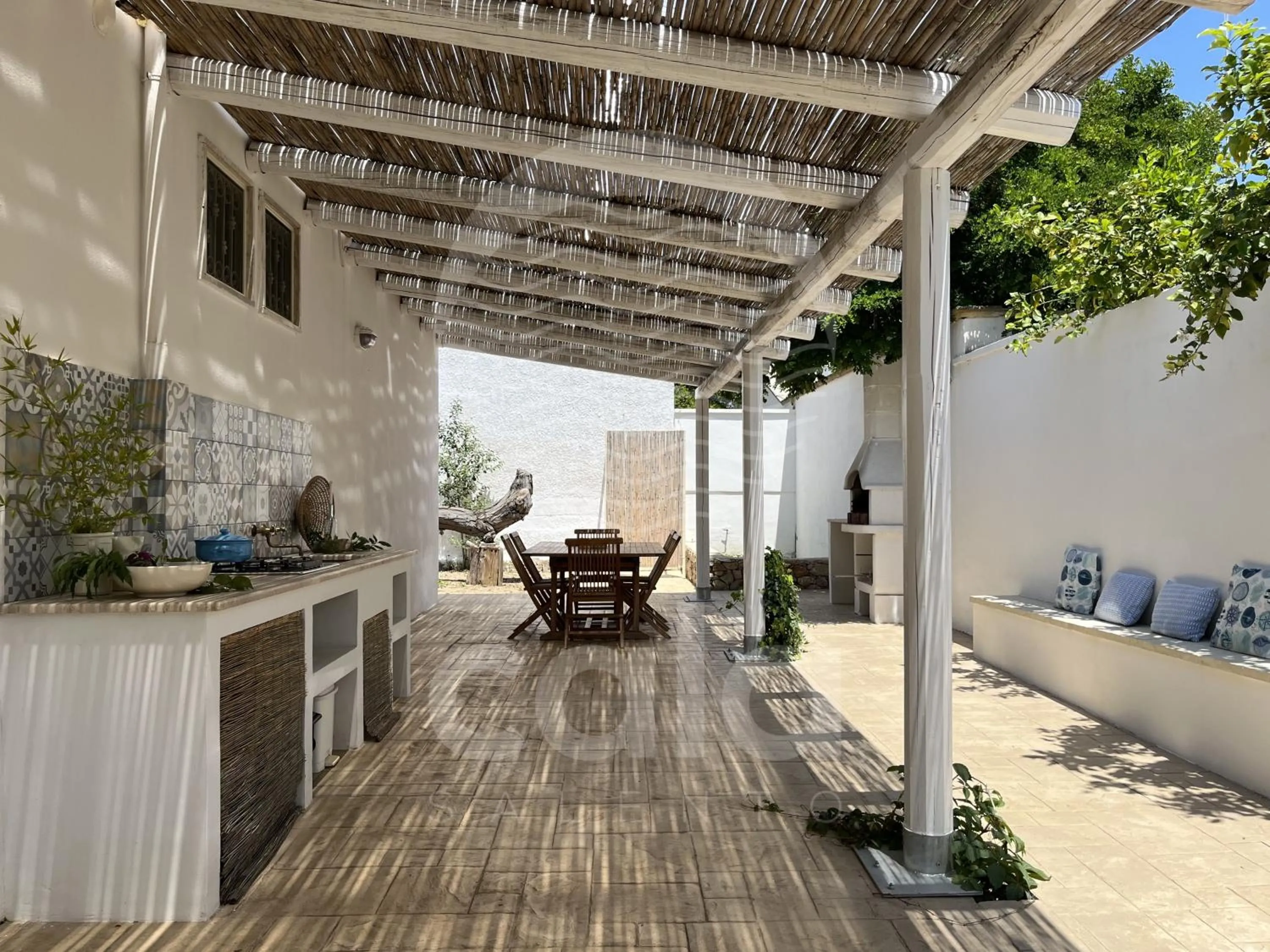 Patio in Villa Teresa - giardino privato By Cala Salento