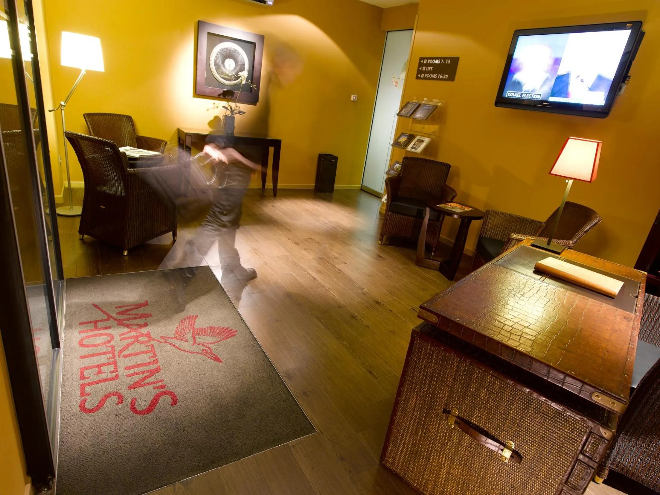 Lobby or reception in Martin's Waterloo