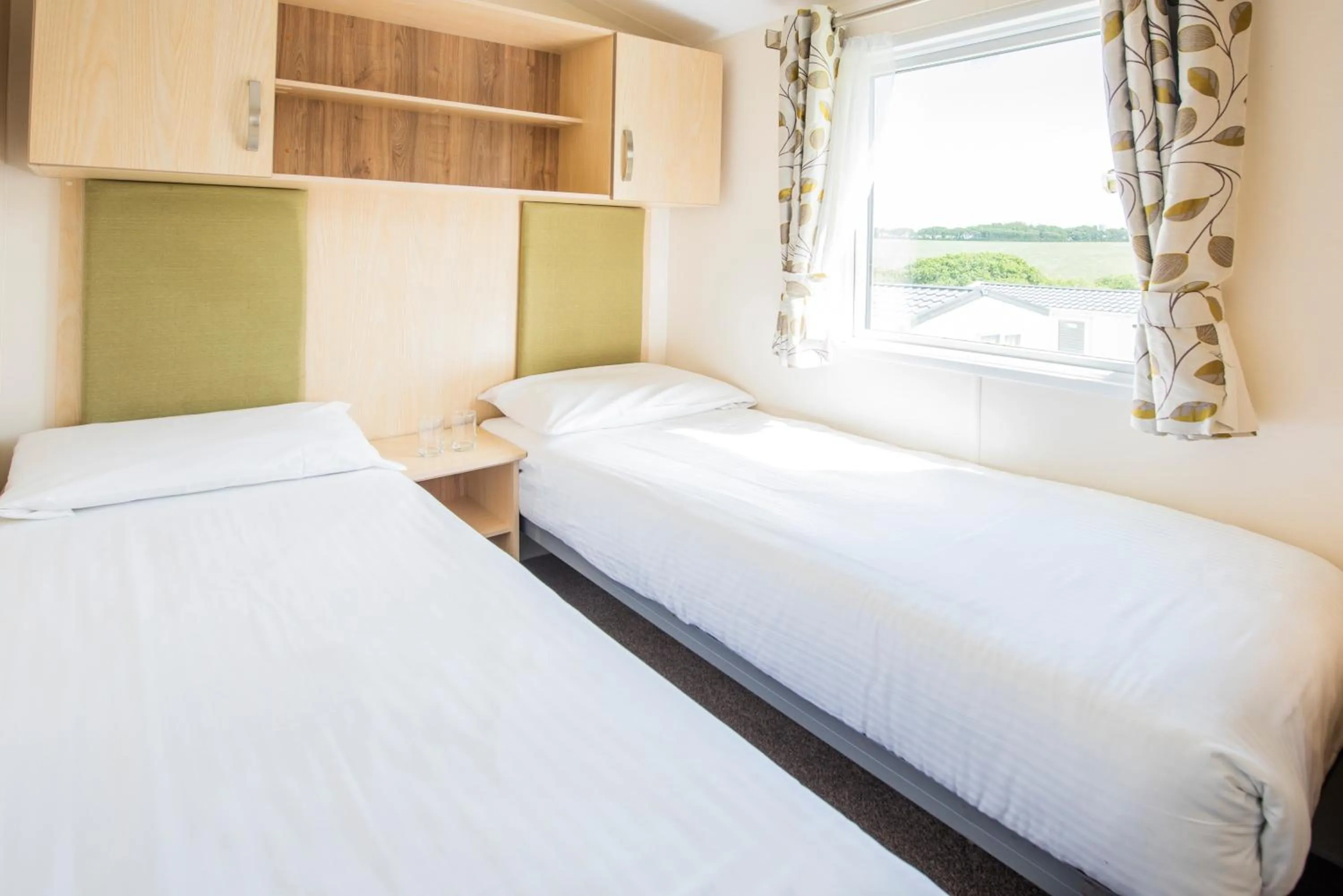 Bedroom, Bed in South Bay Holiday Park
