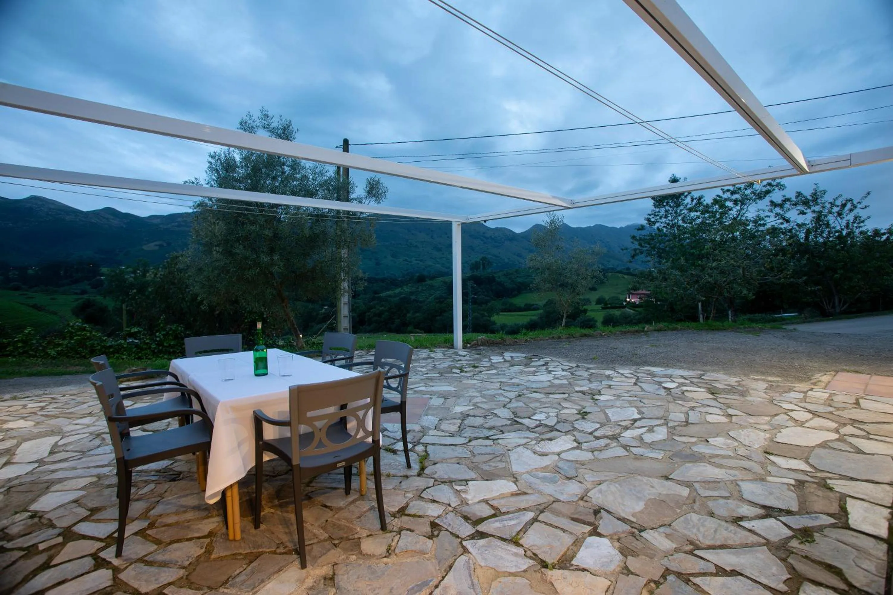 Patio in Hotel Rural Valleoscuru