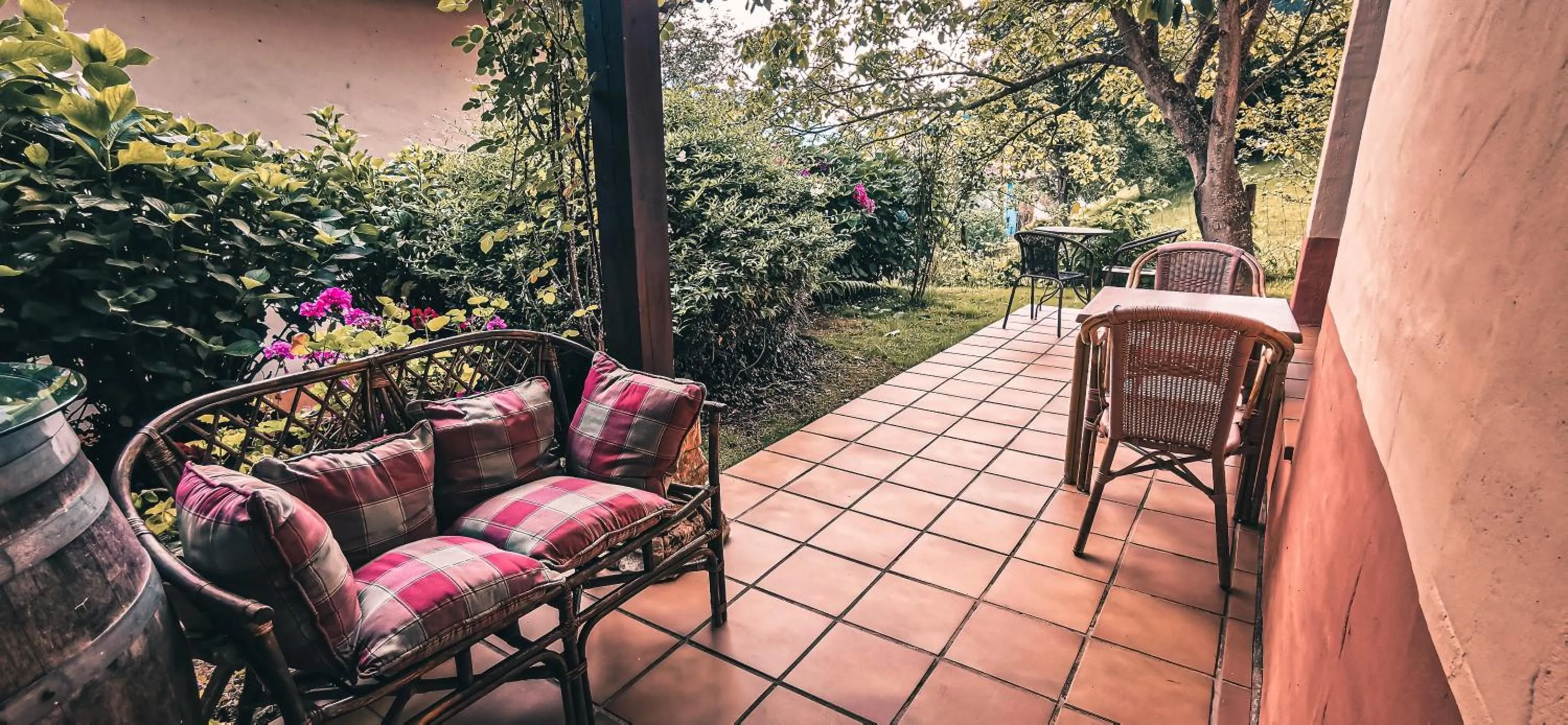 Balcony/Terrace in Hotel Rural Valleoscuru