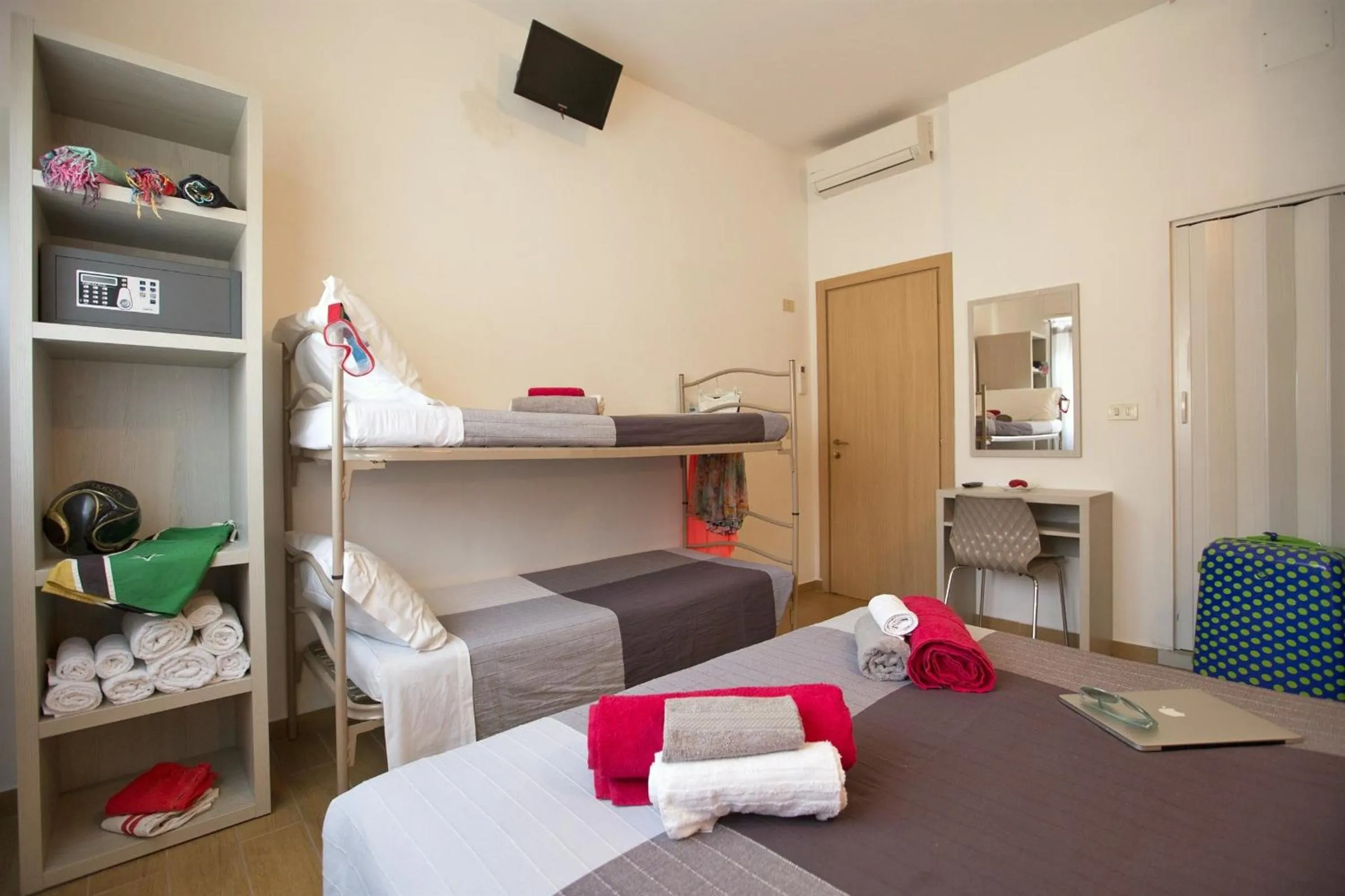 Bed in Hotel Sabrina Rimini