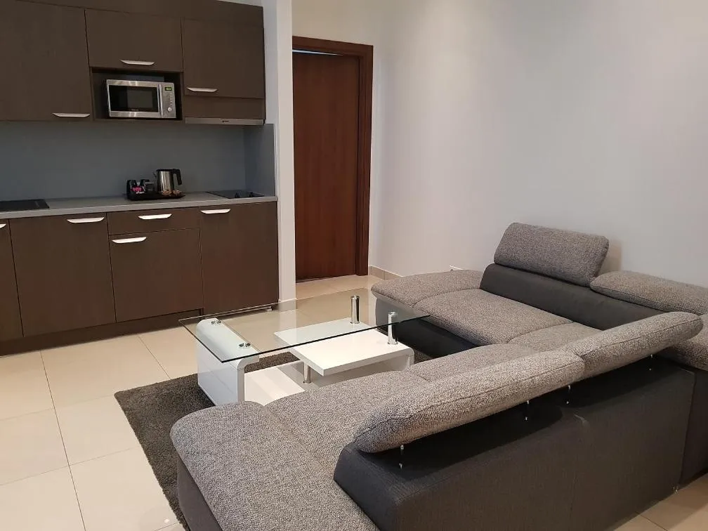 Kitchen or kitchenette in Brit Hotel de Grignan Vichy