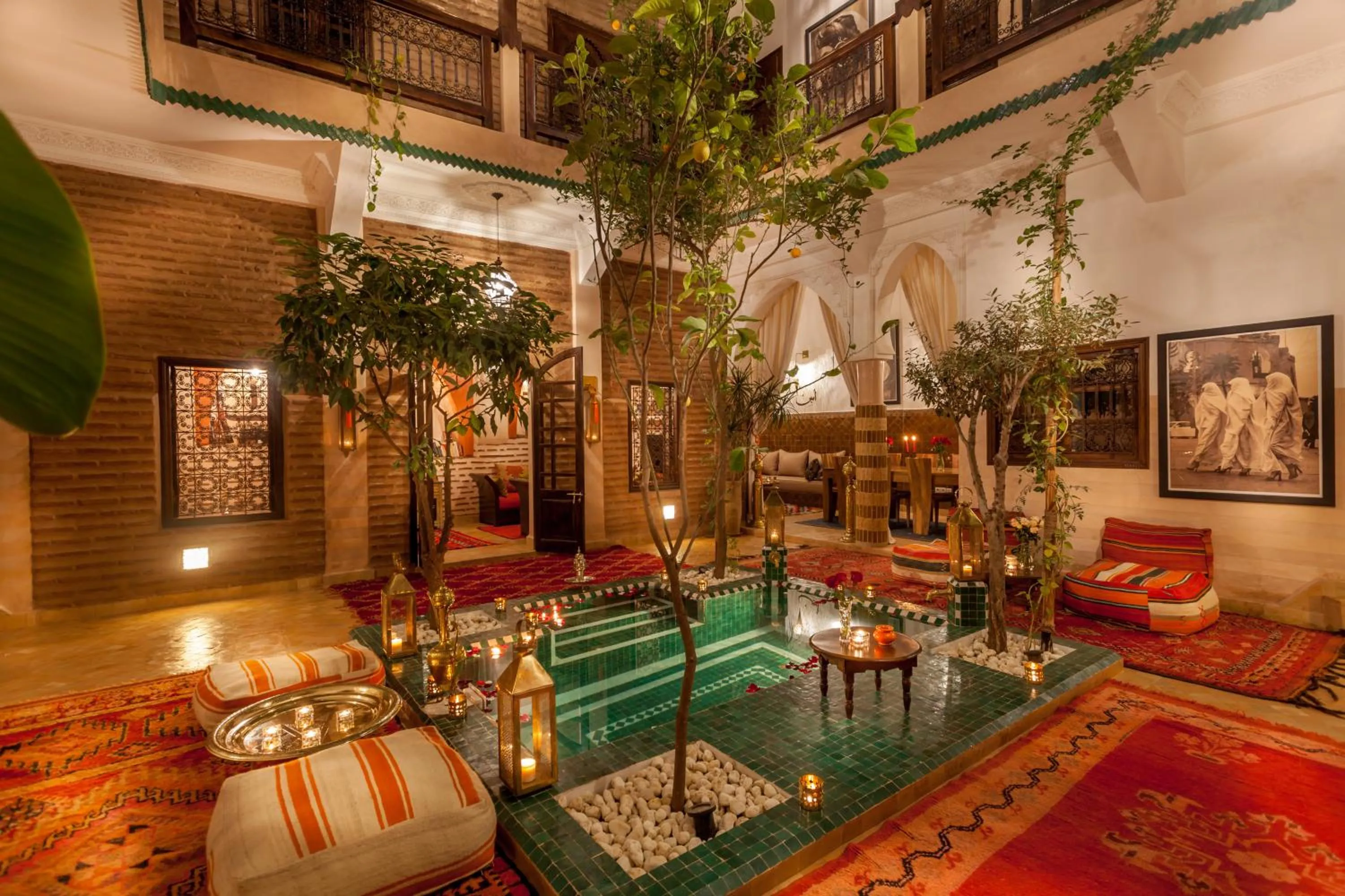 Patio in Riad Dar Yema