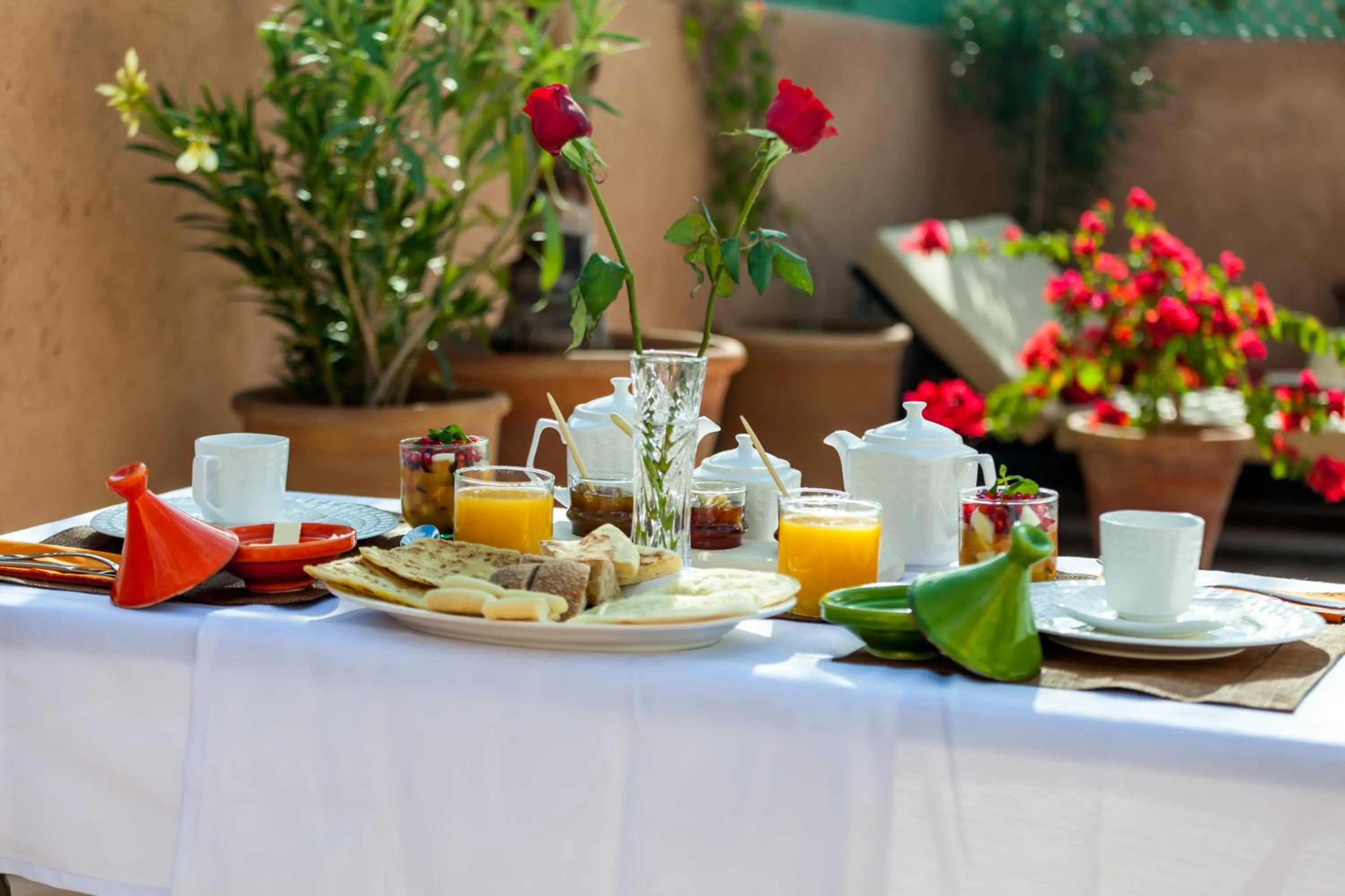 Breakfast in Riad Dar Yema