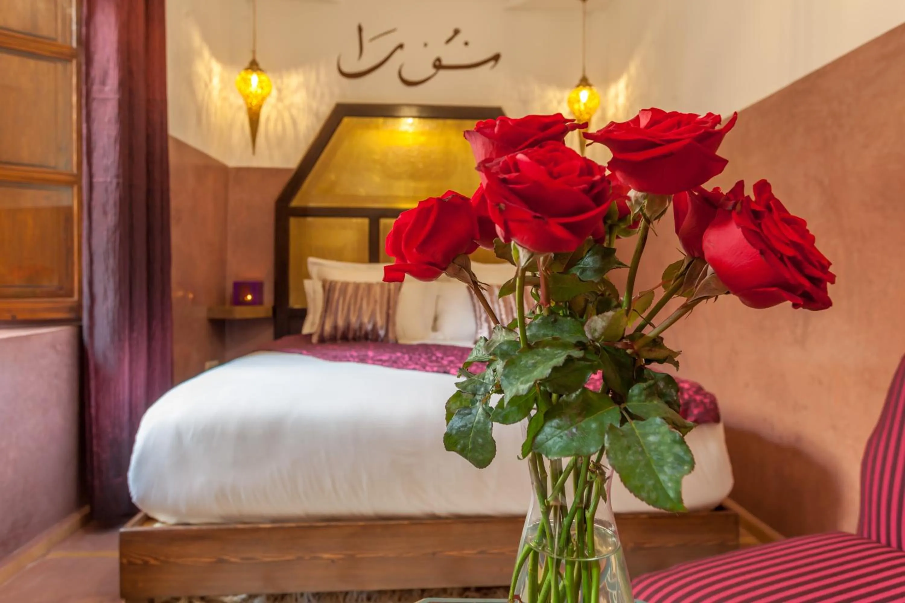 Shower, Bed in Riad Dar Yema