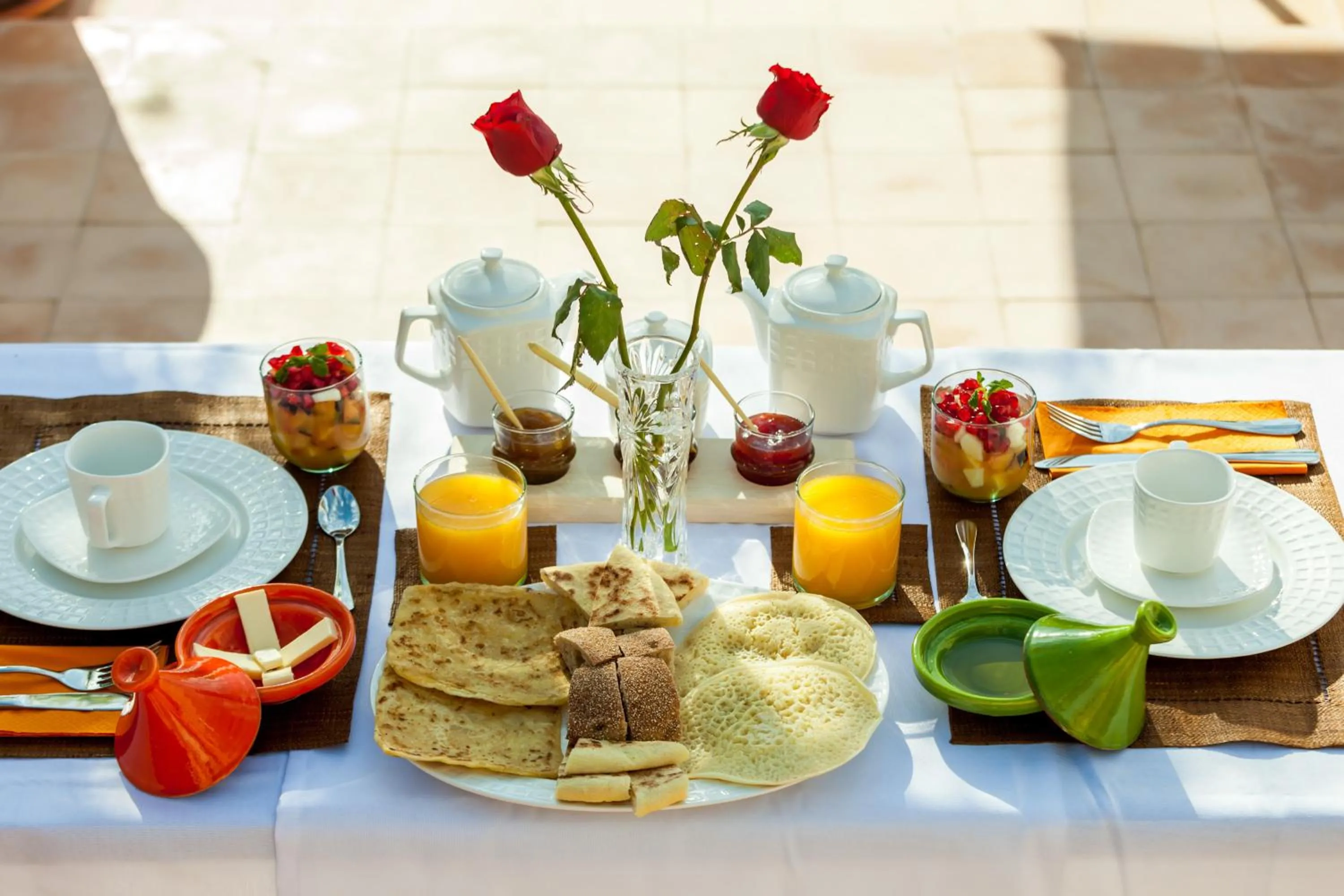 Breakfast in Riad Dar Yema