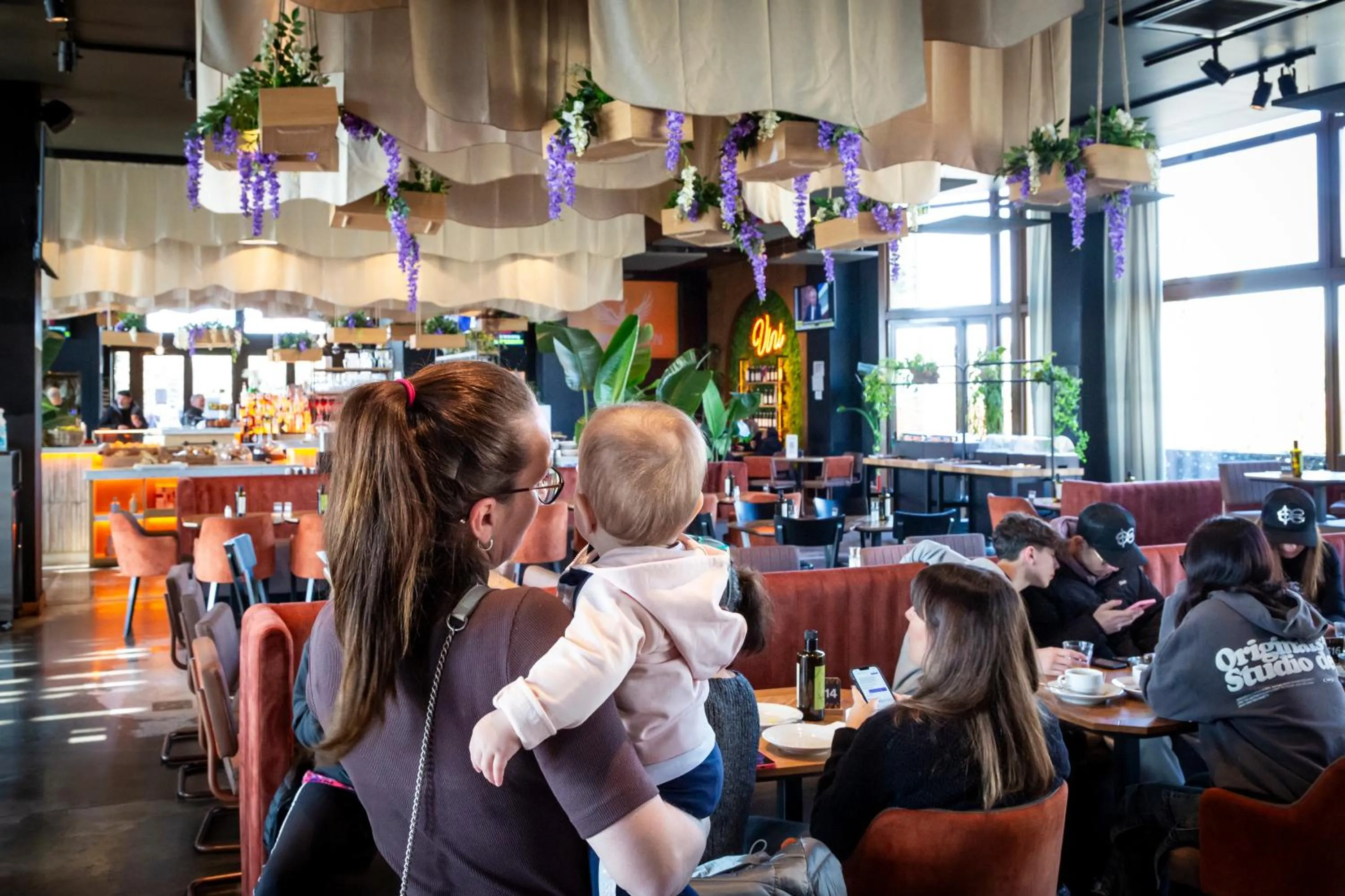 Restaurant/places to eat in hu Firenze Camping in Town