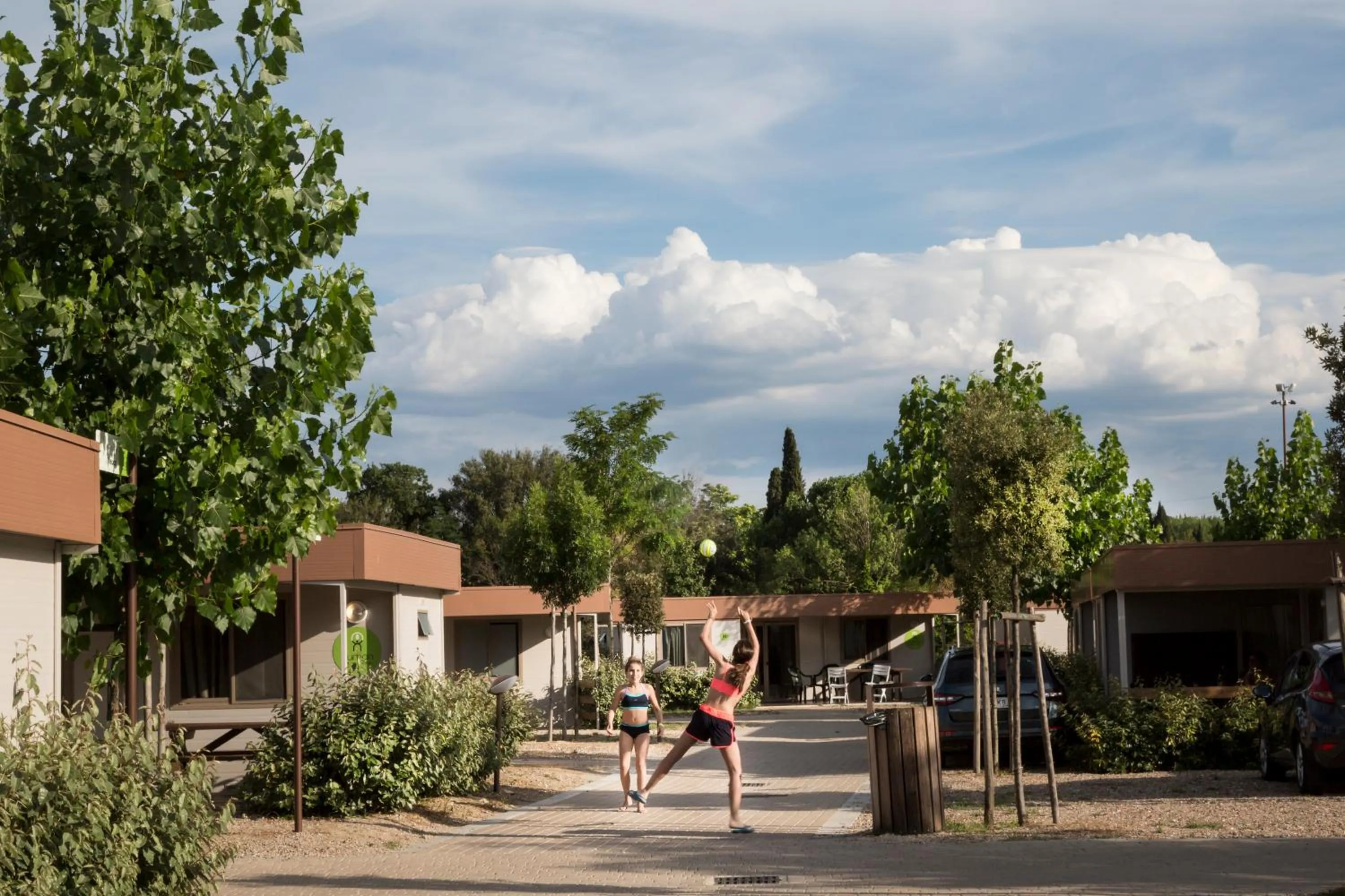 Decorative detail in hu Firenze Camping in Town