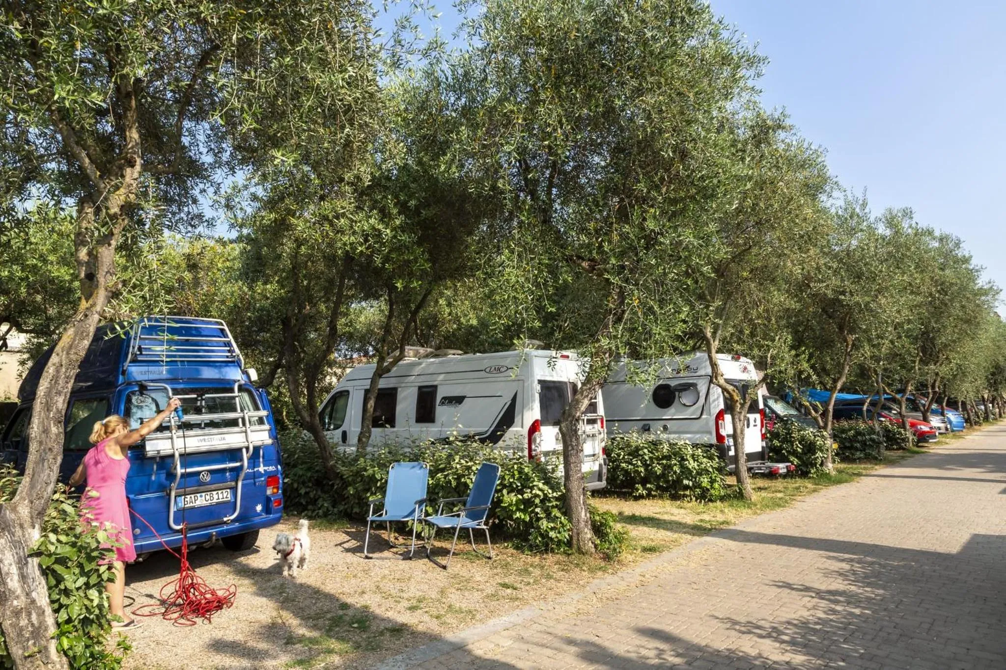 Property building in hu Firenze Camping in Town