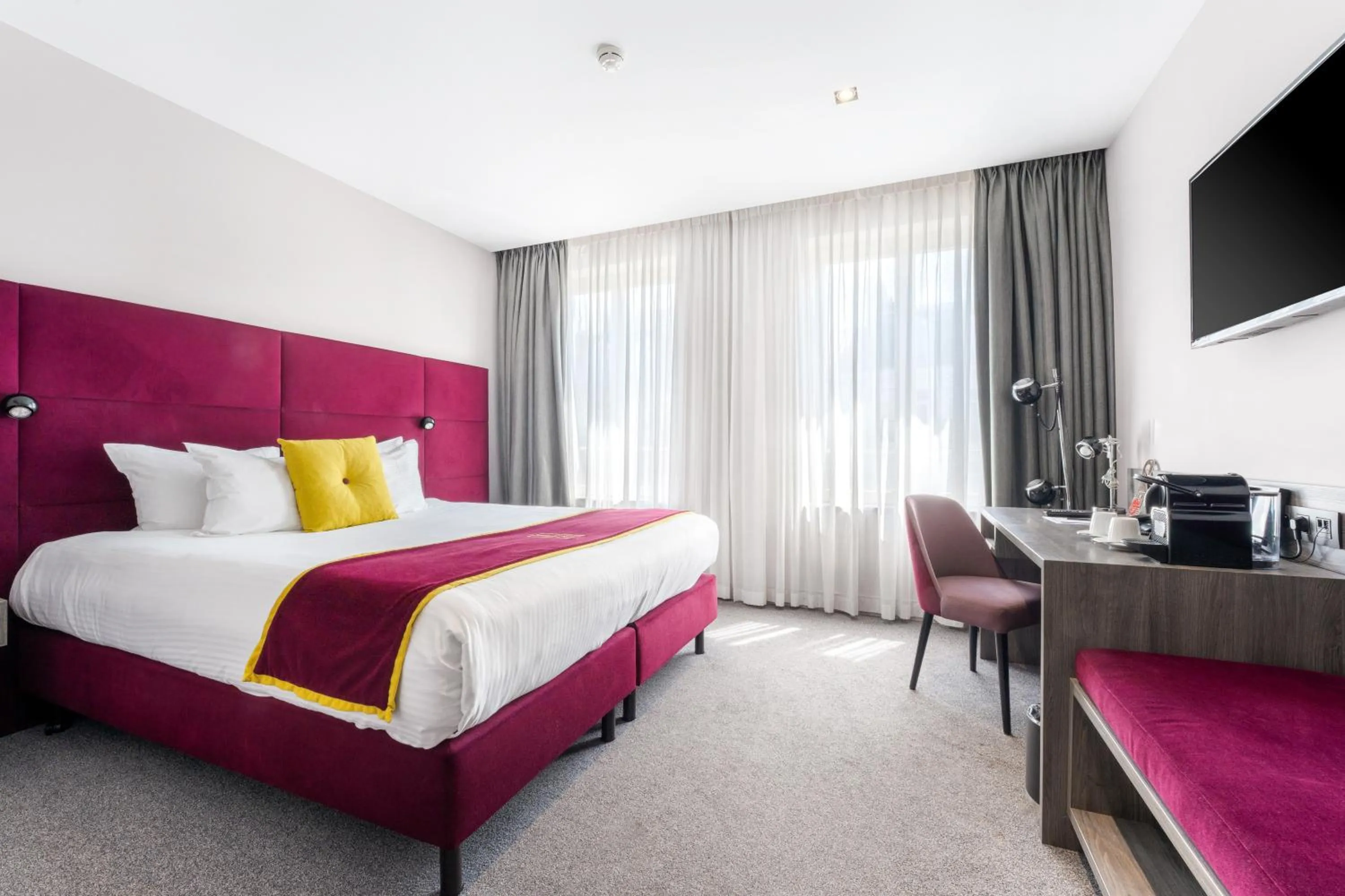 Bed in Marivaux Hotel