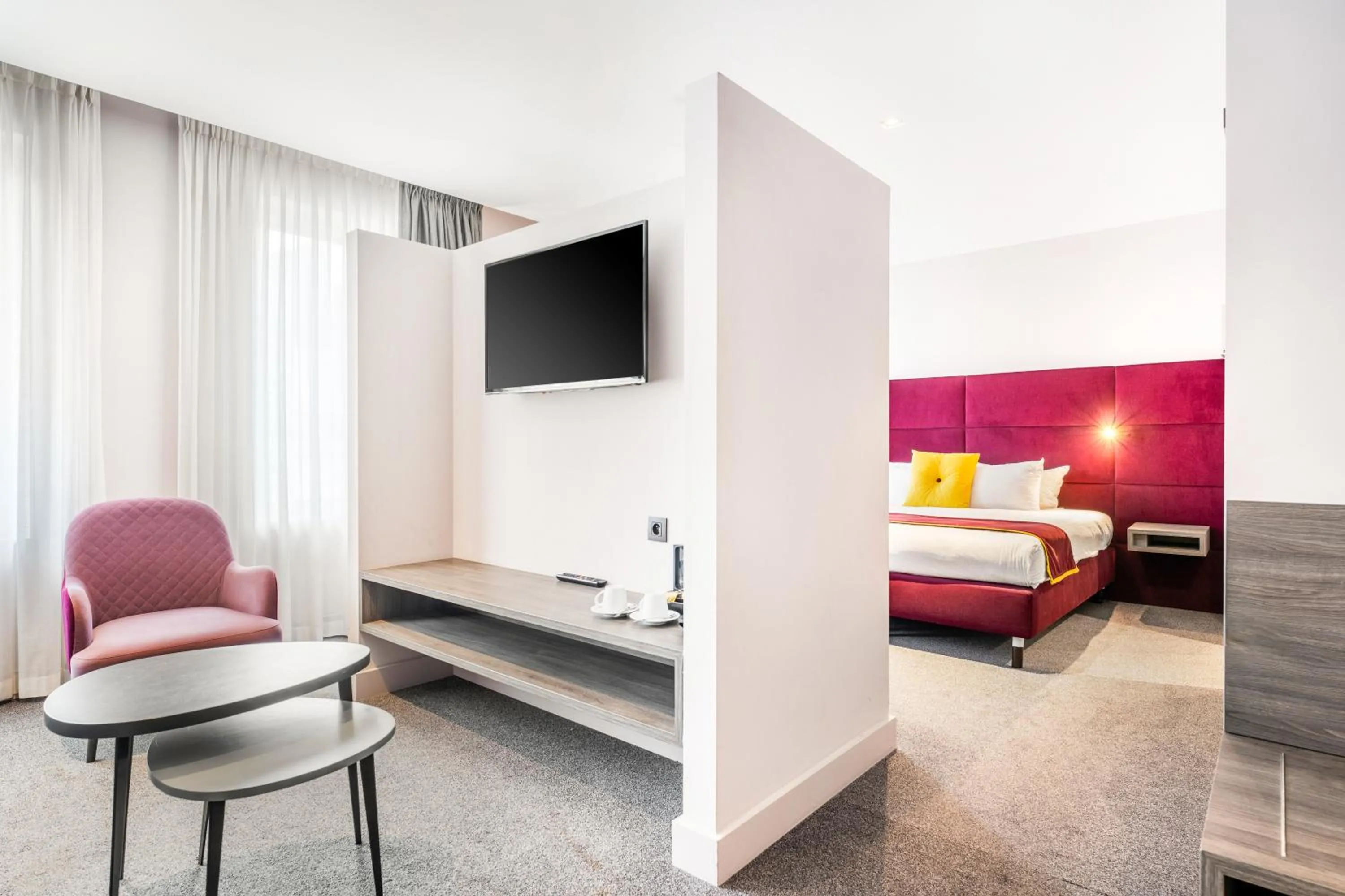 Bed in Marivaux Hotel