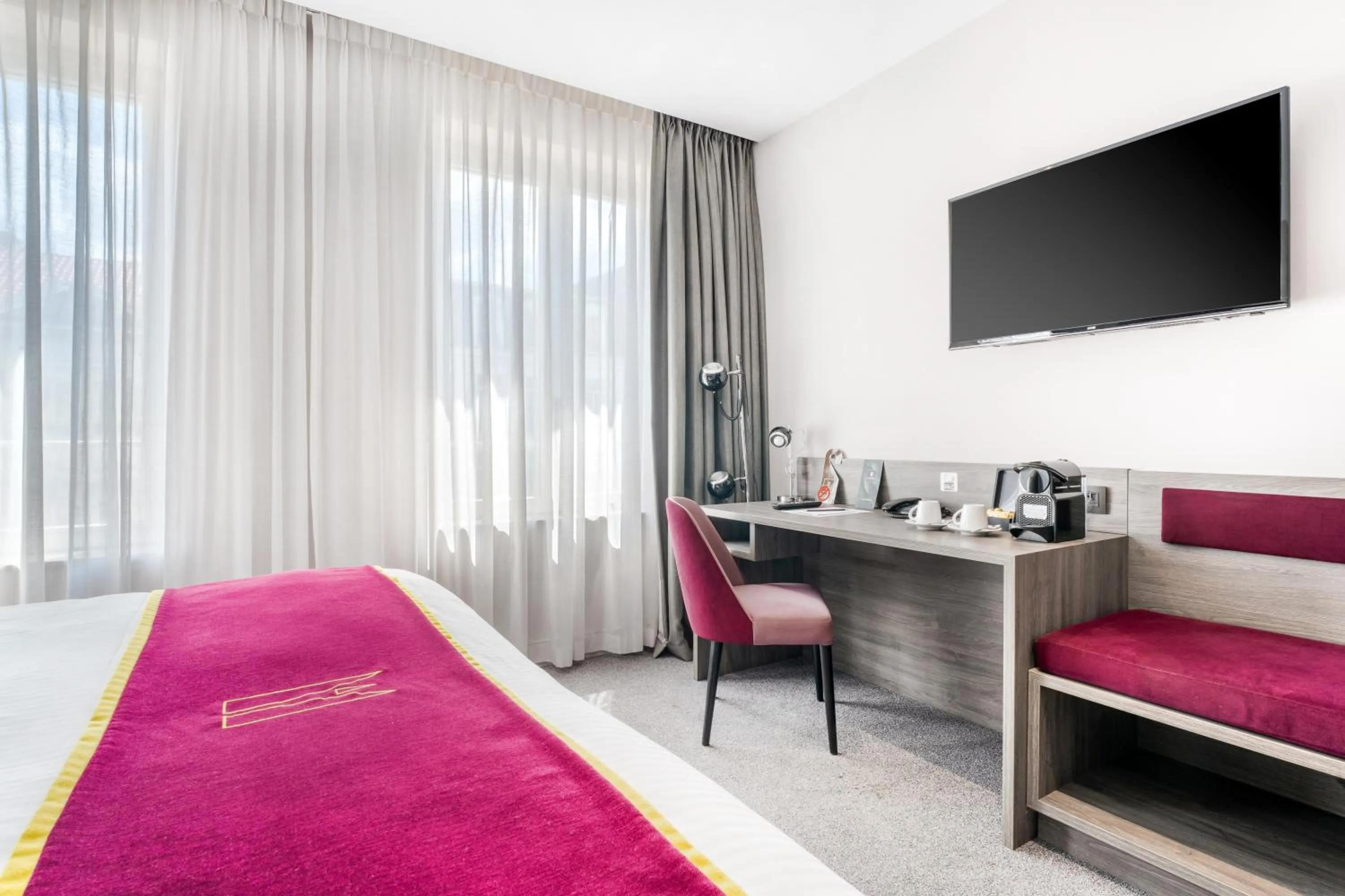 Bed in Marivaux Hotel