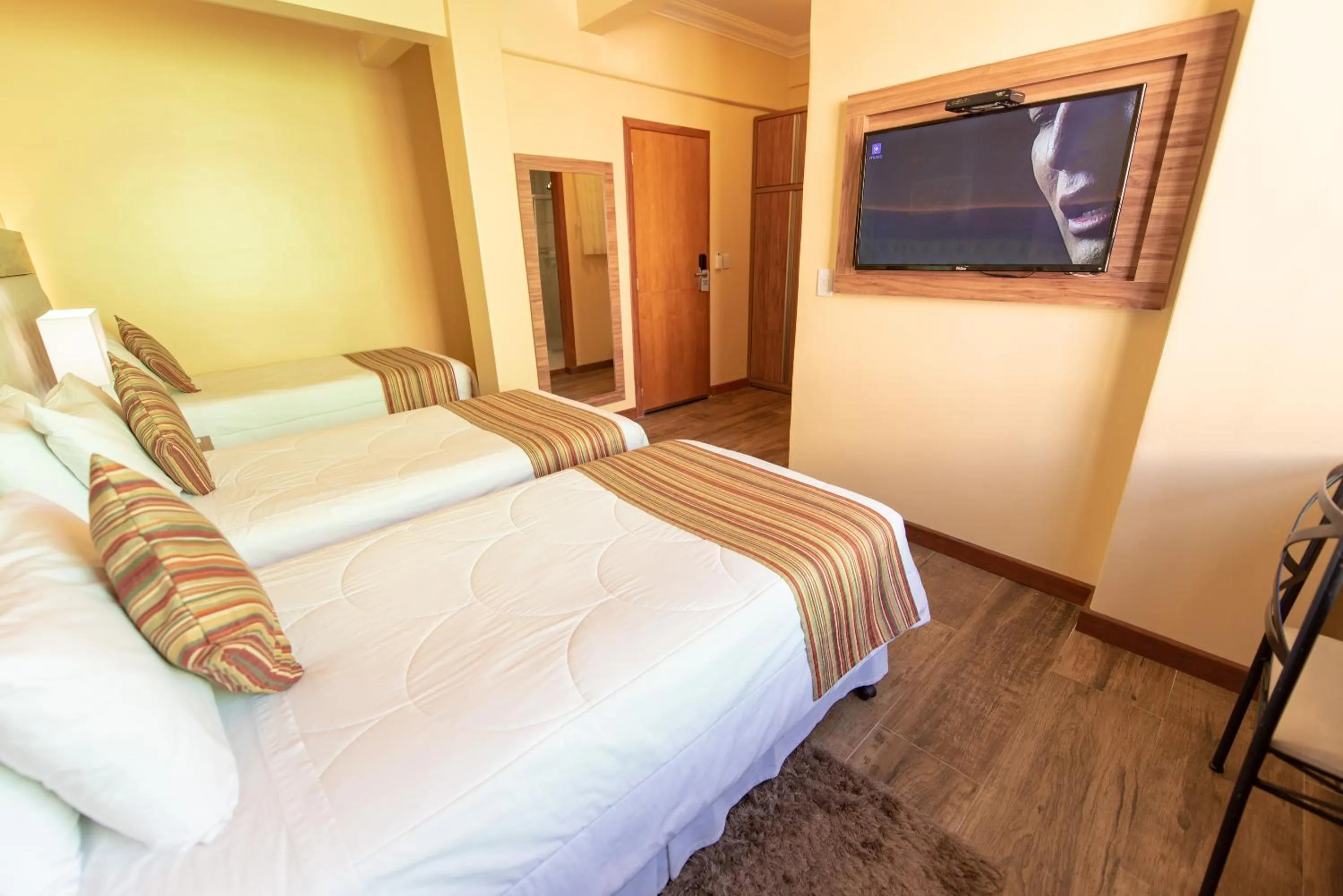 Bed in Hotel Alles Blau