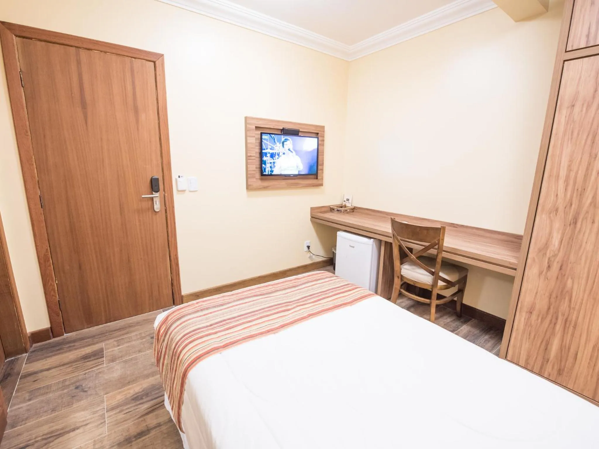 Bed in Hotel Alles Blau