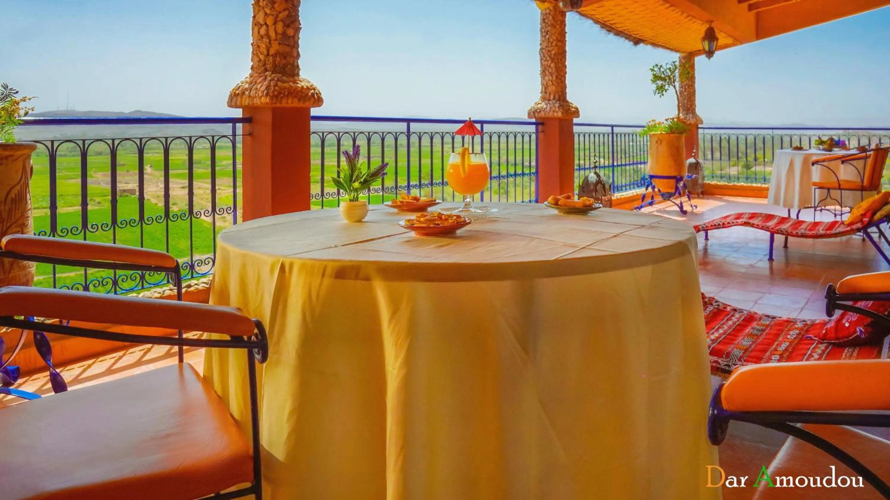 Patio in Dar Amoudou