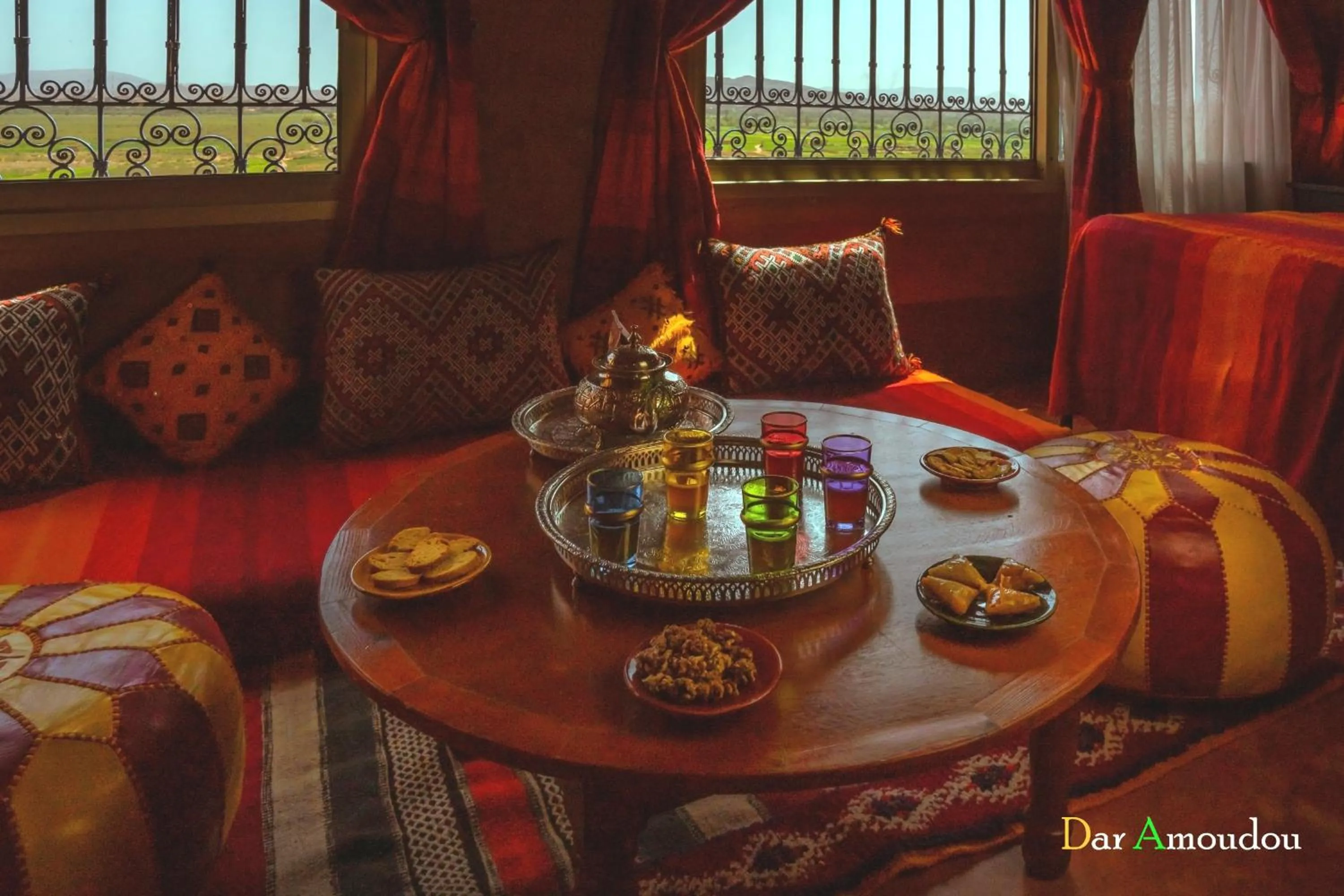 Living room in Dar Amoudou