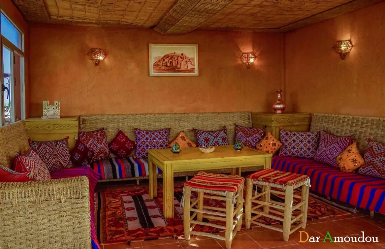 Living room in Dar Amoudou