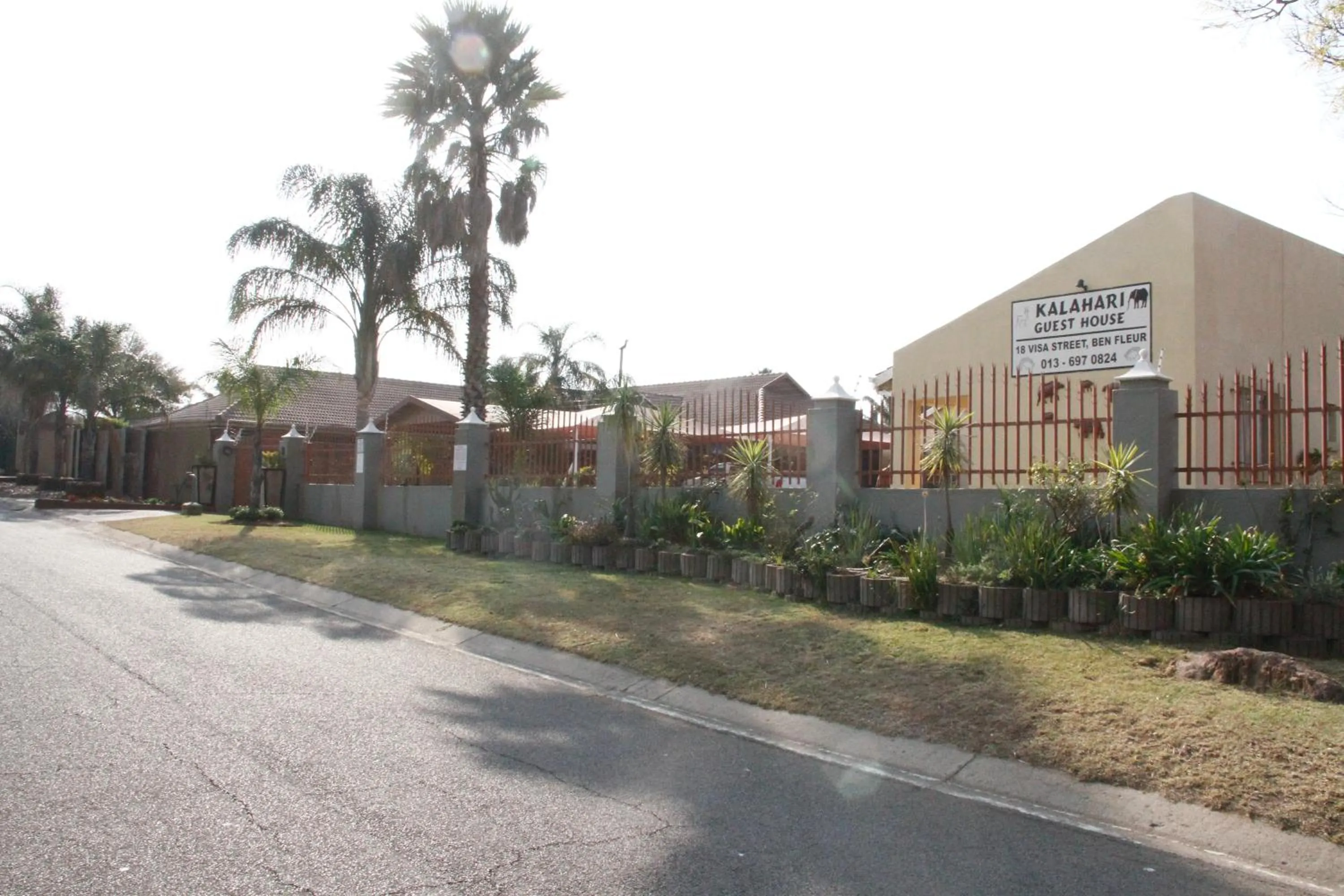 Street view in Kalahari Guest House