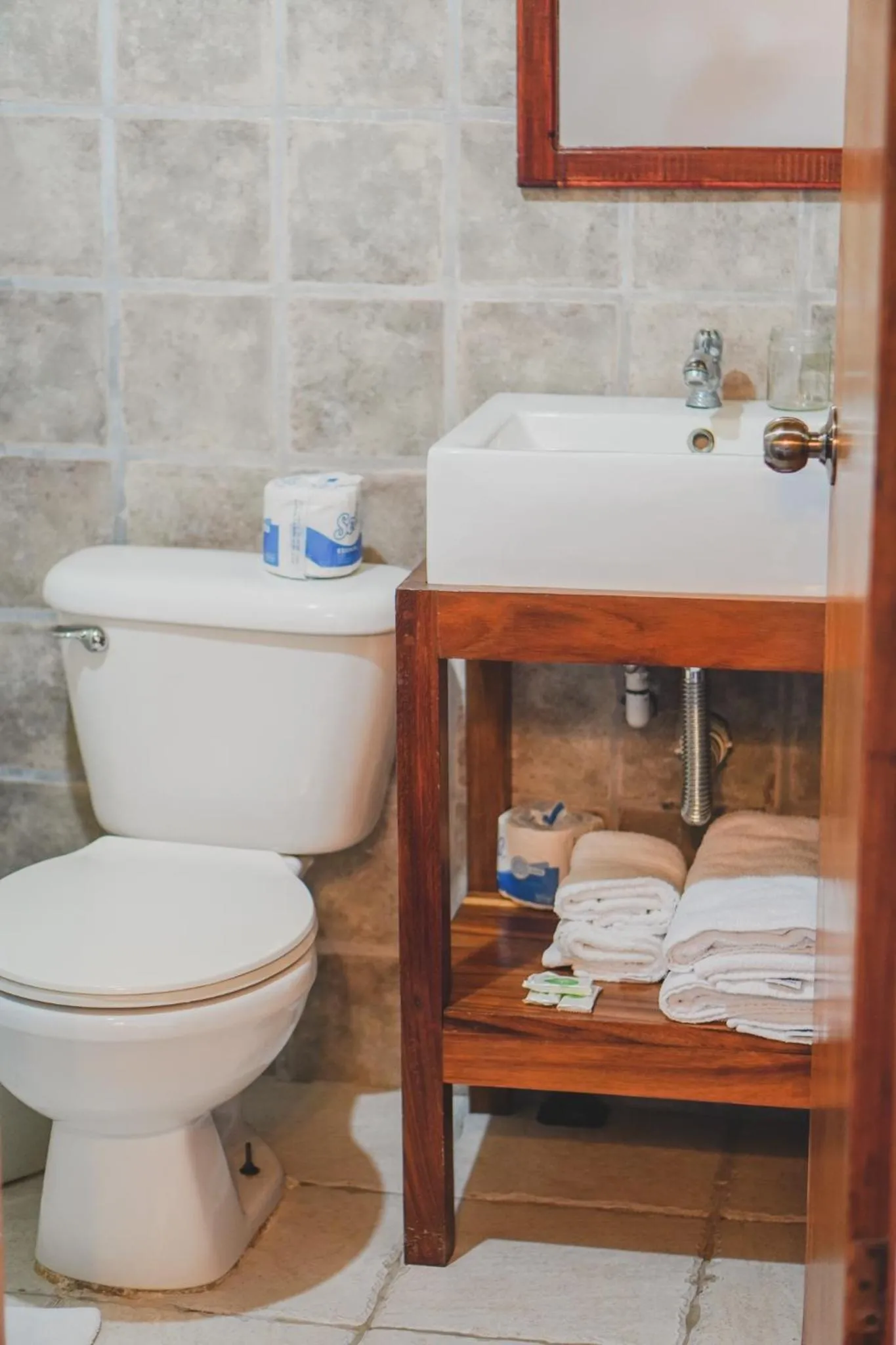 Bathroom in Hotel Buenos Aires