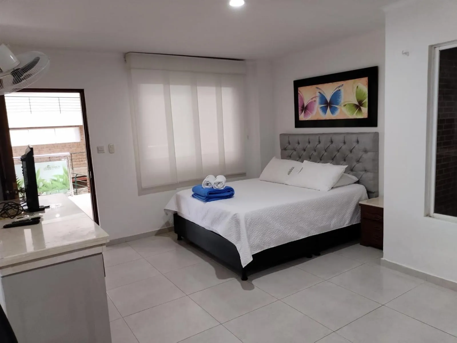 Bedroom, Bed in Hotel El Bosque Valledupar