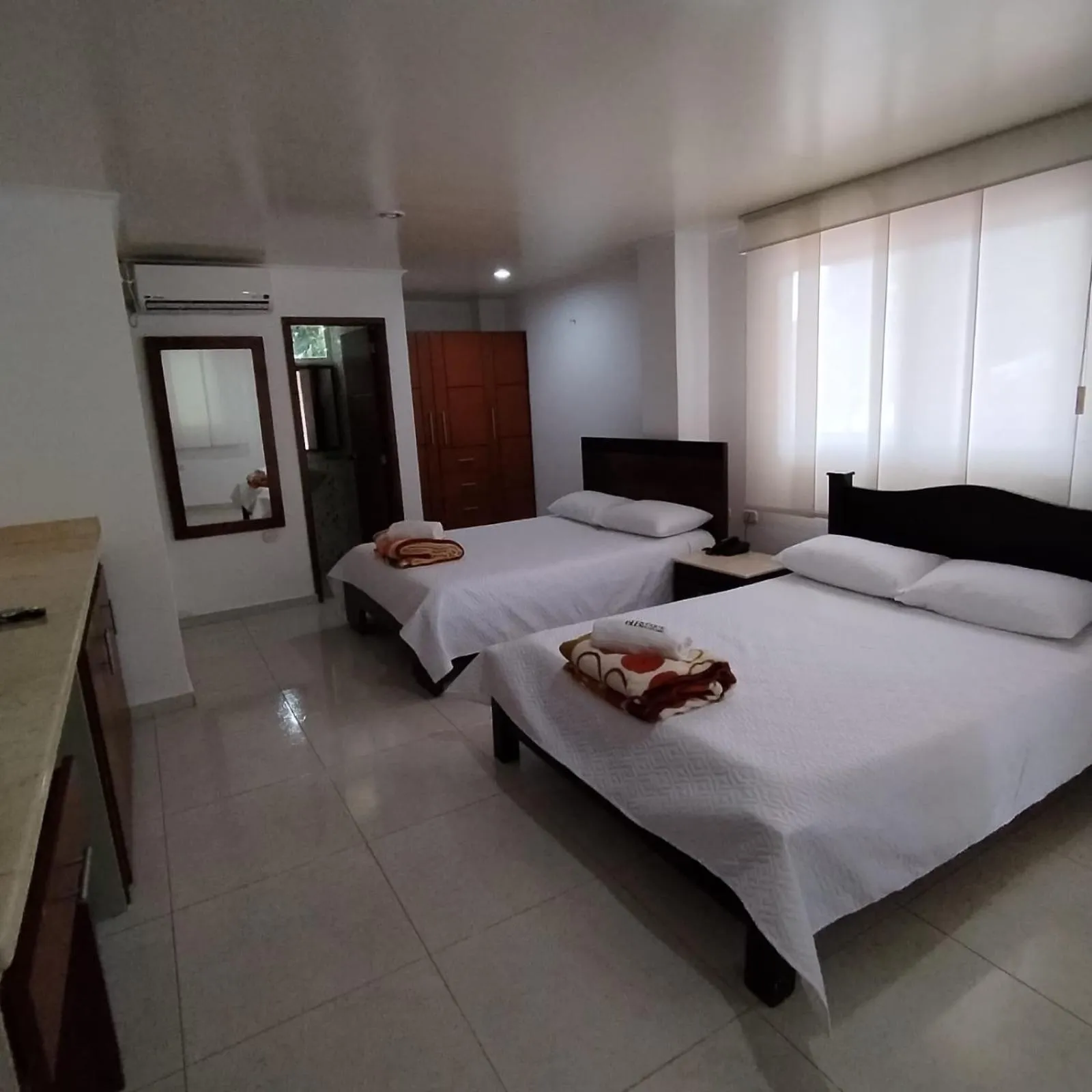 Bedroom, Bed in Hotel El Bosque Valledupar