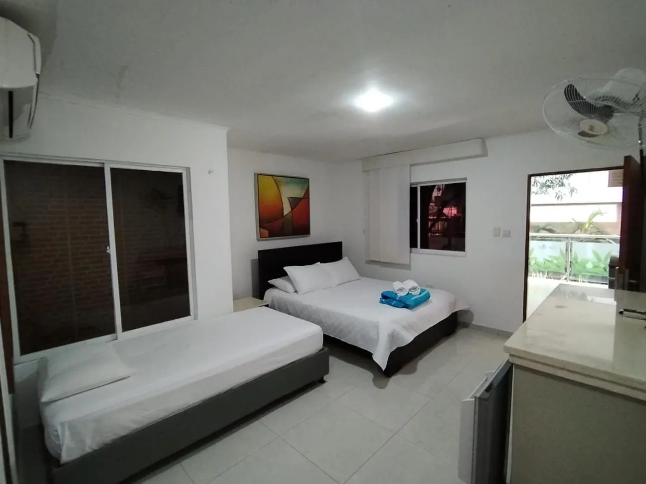 Bedroom, Bed in Hotel El Bosque Valledupar