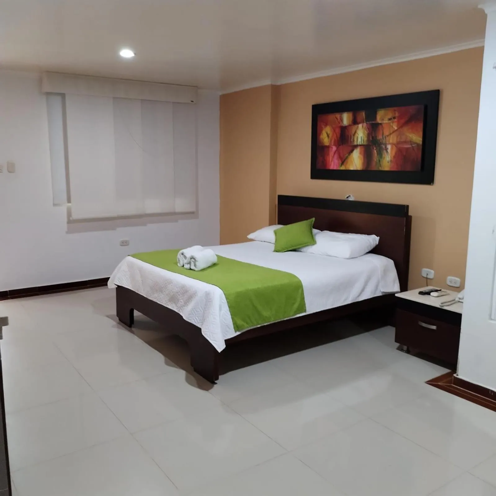 Bedroom, Bed in Hotel El Bosque Valledupar