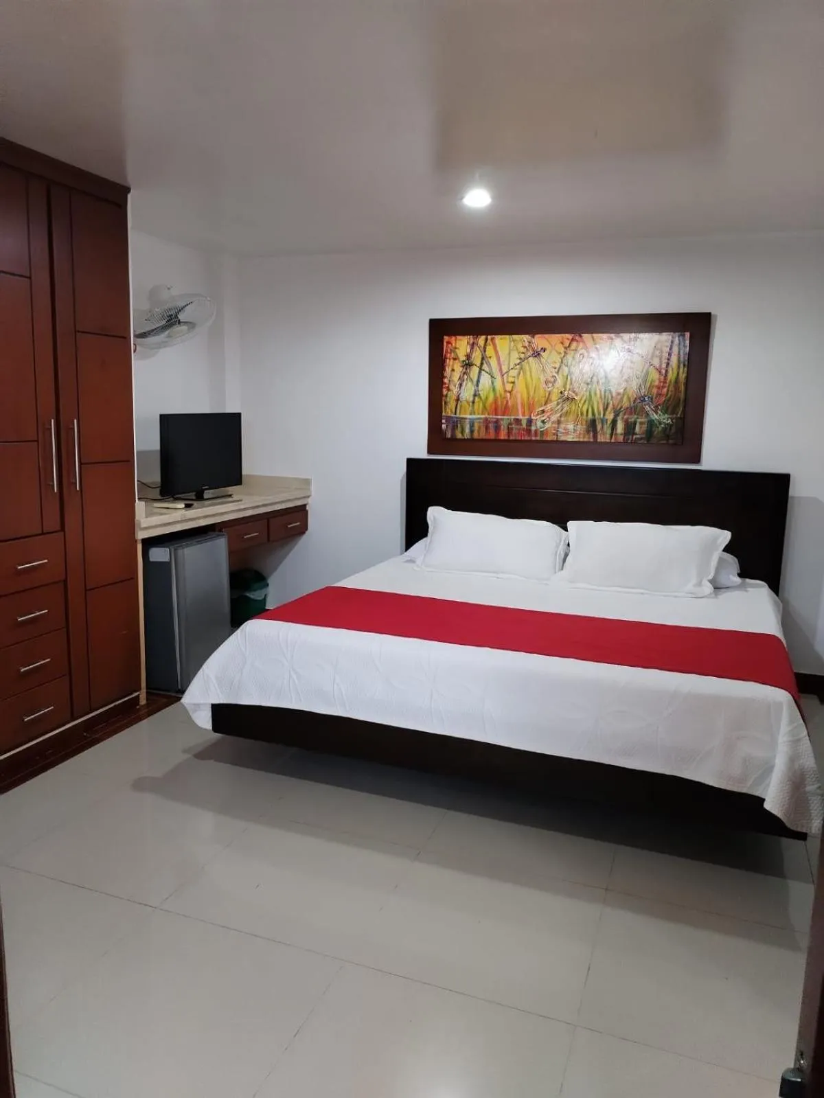 Bedroom, Bed in Hotel El Bosque Valledupar