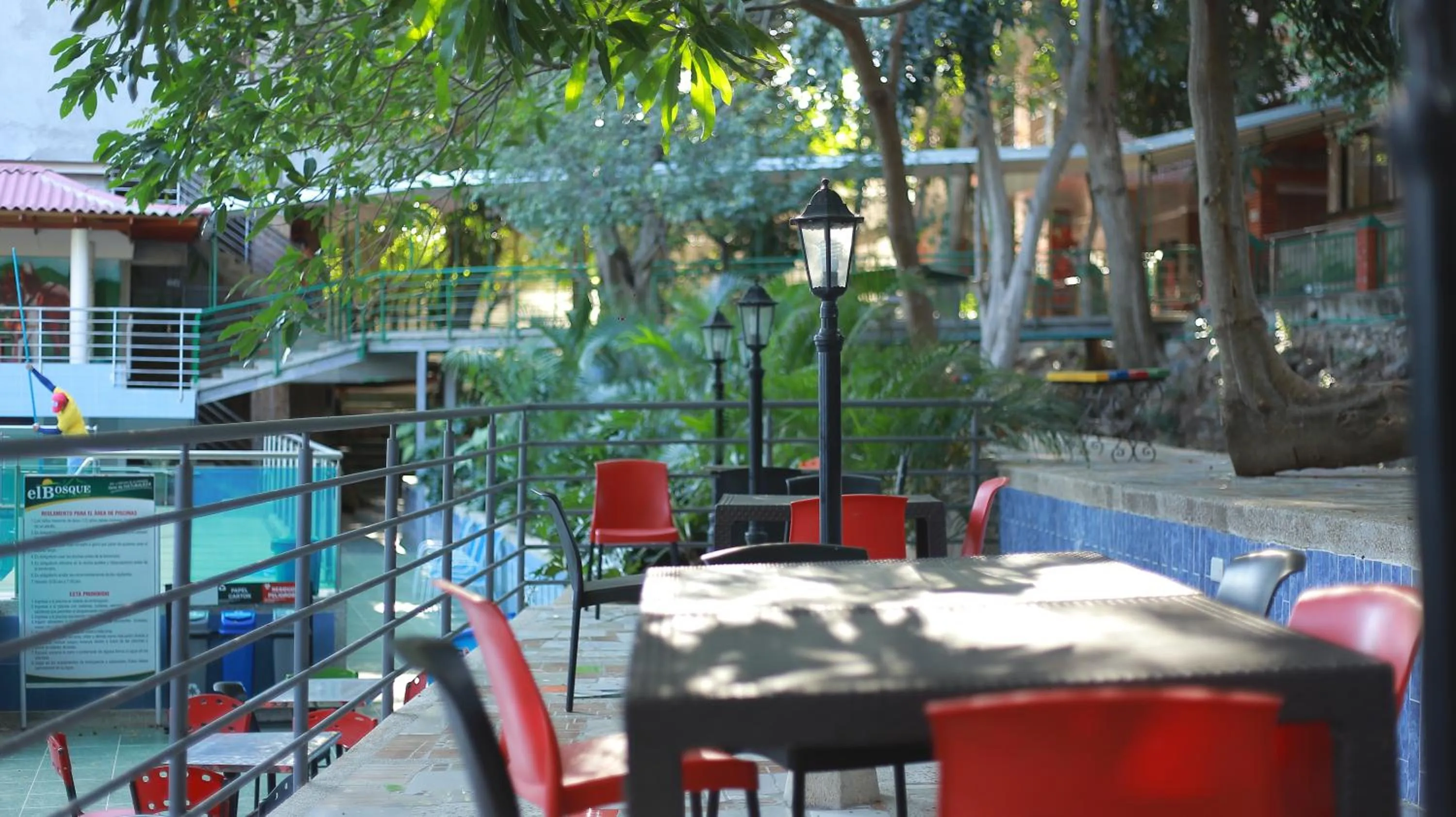 Patio in Hotel El Bosque Valledupar