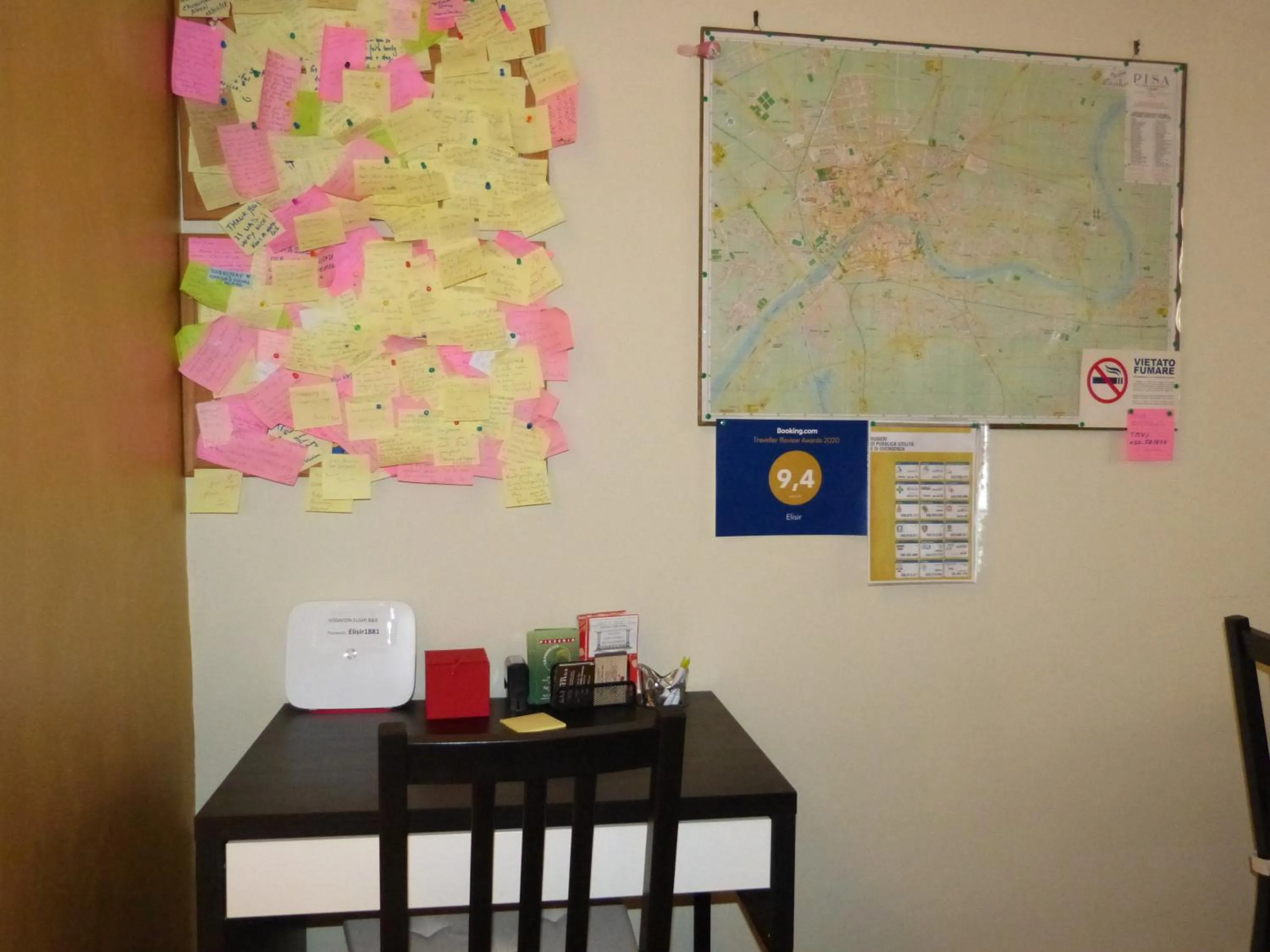 Seating area in Elisir b&b