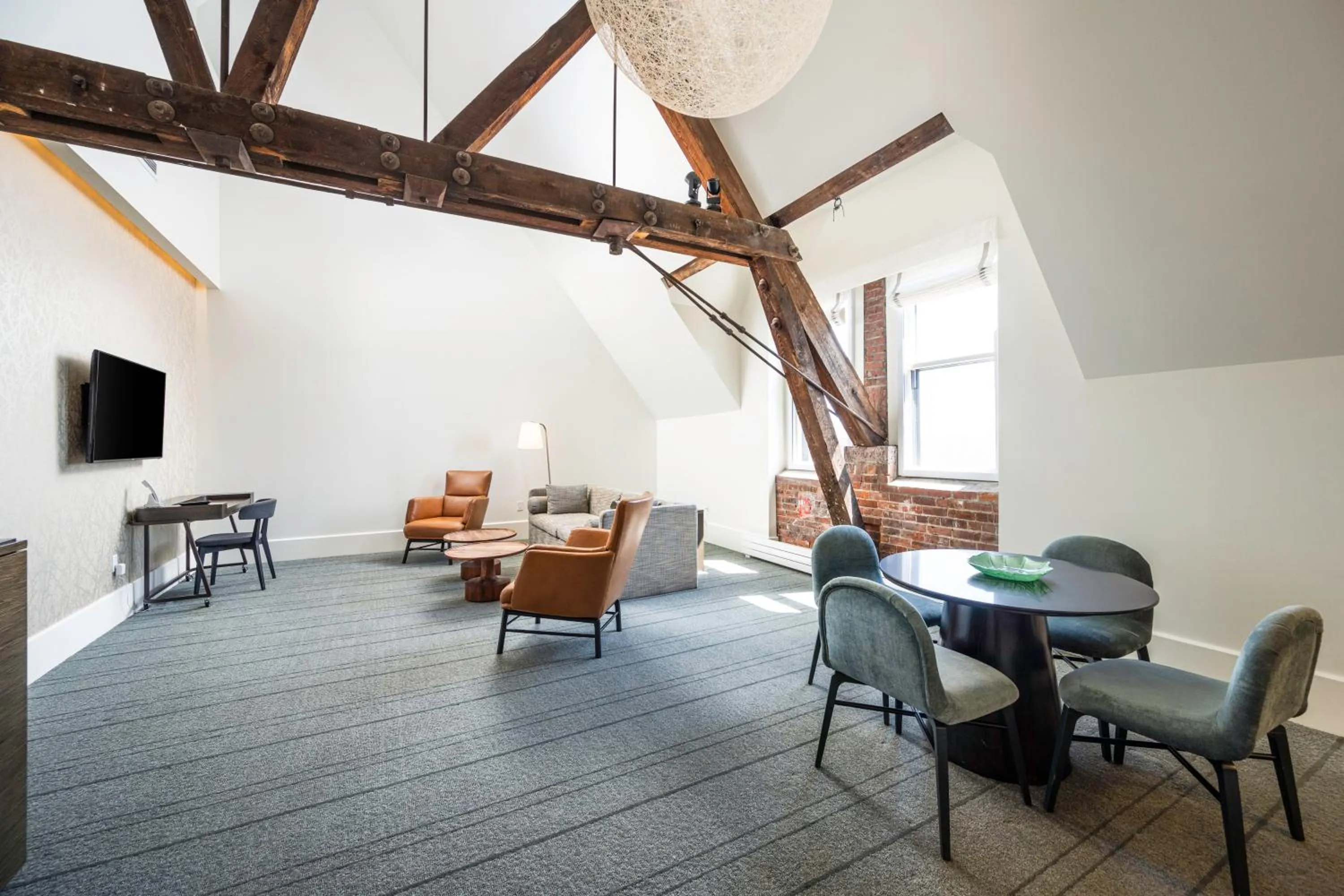 Seating area in The Richardson Hotel