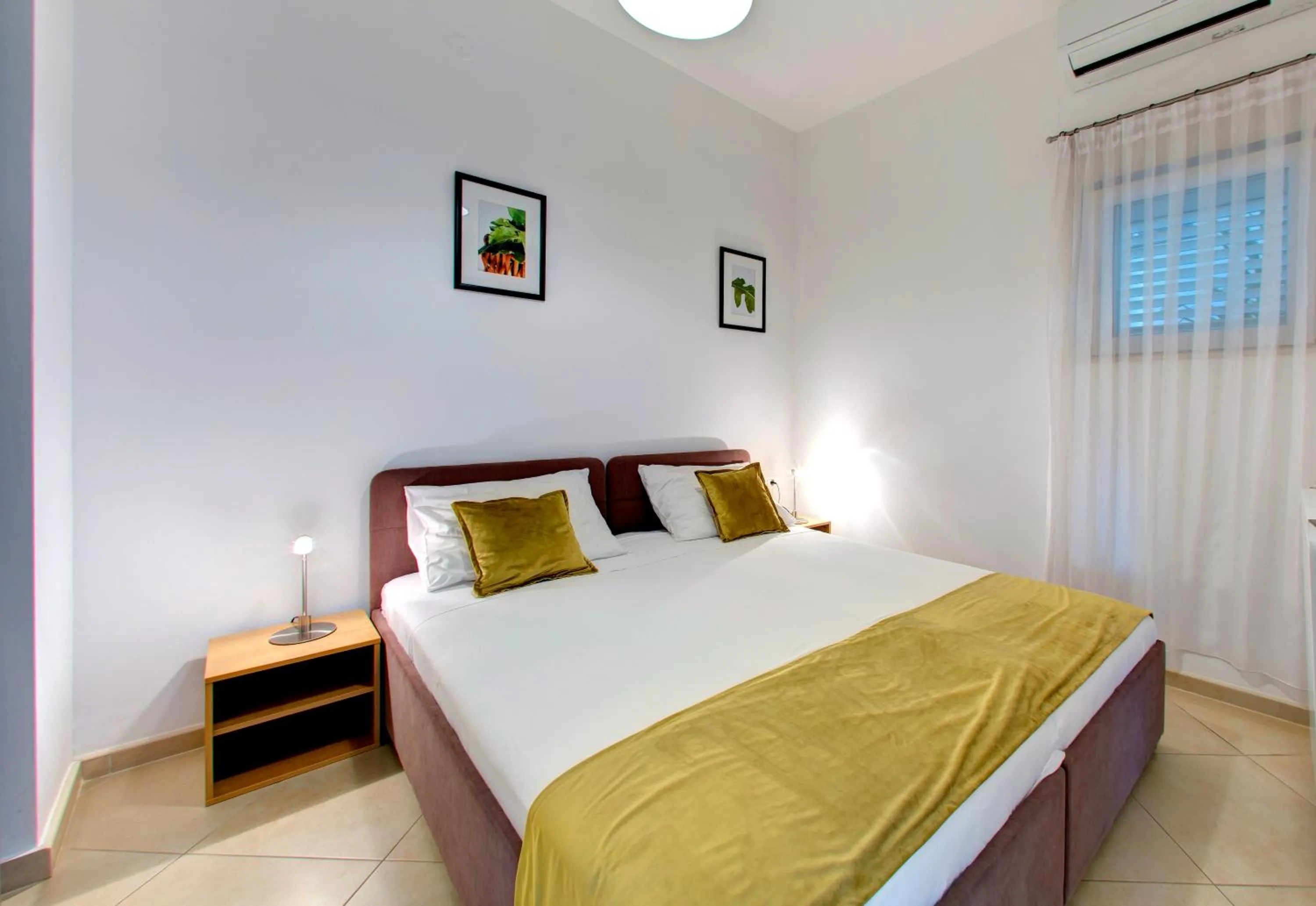 Bed in Villa Katarina Dubrovnik