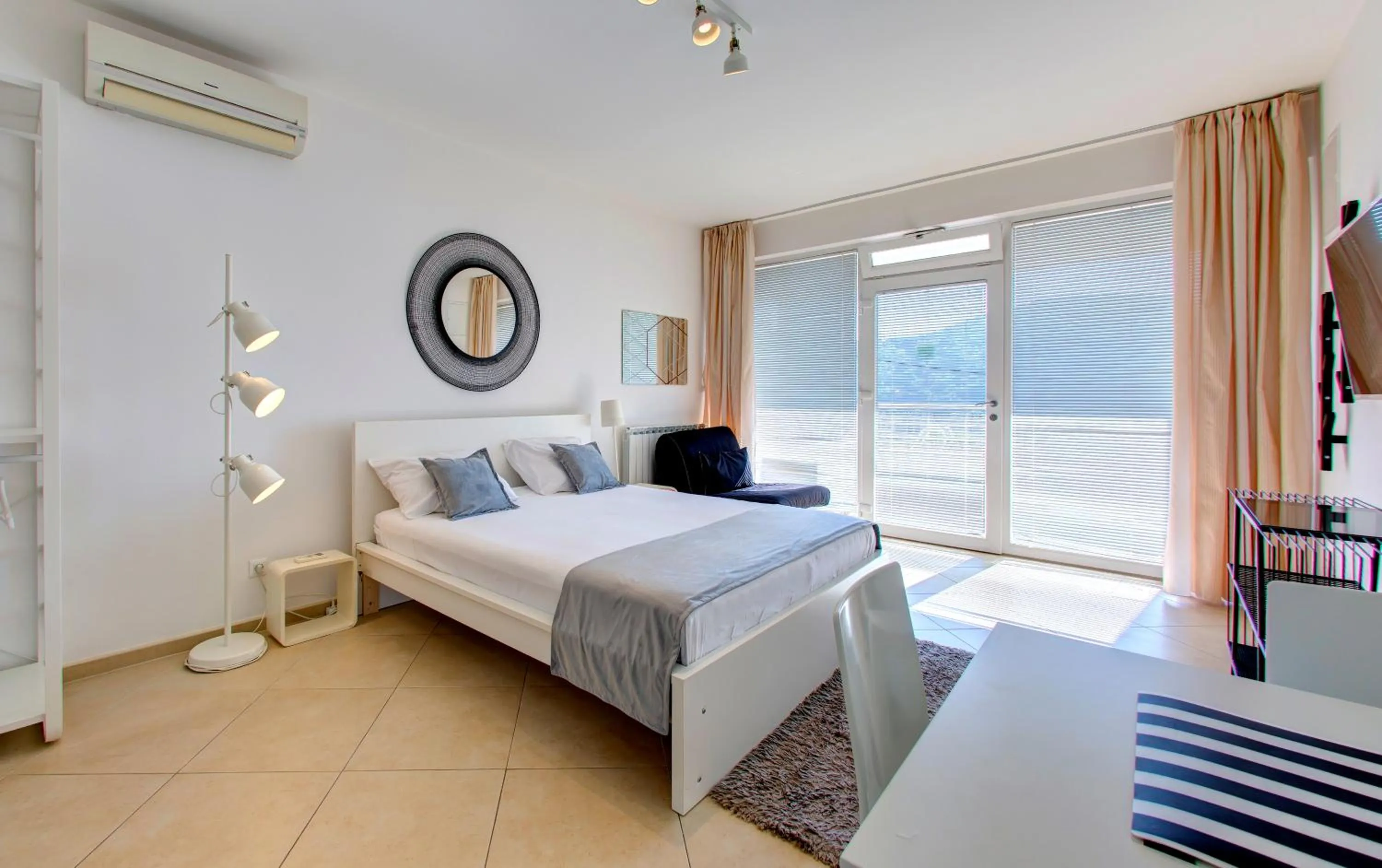Bed in Villa Katarina Dubrovnik
