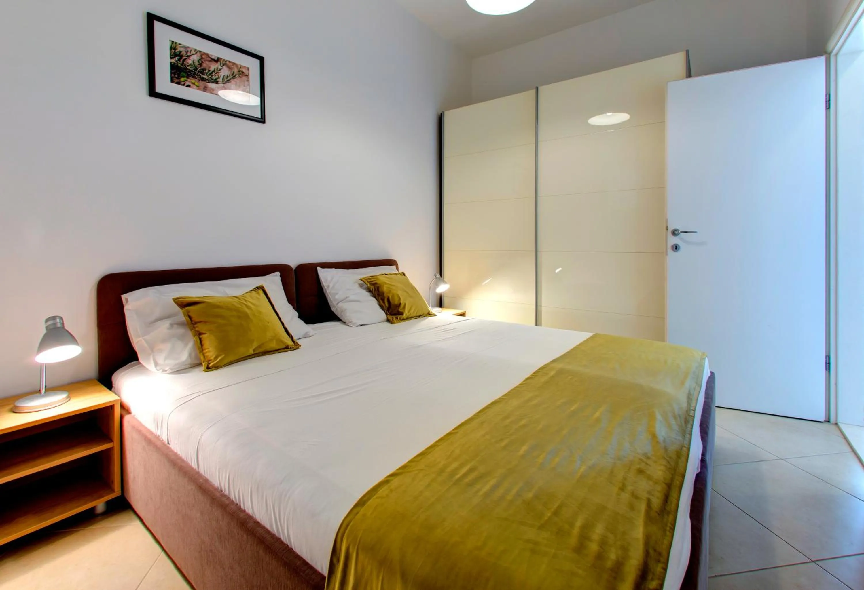 Bed in Villa Katarina Dubrovnik