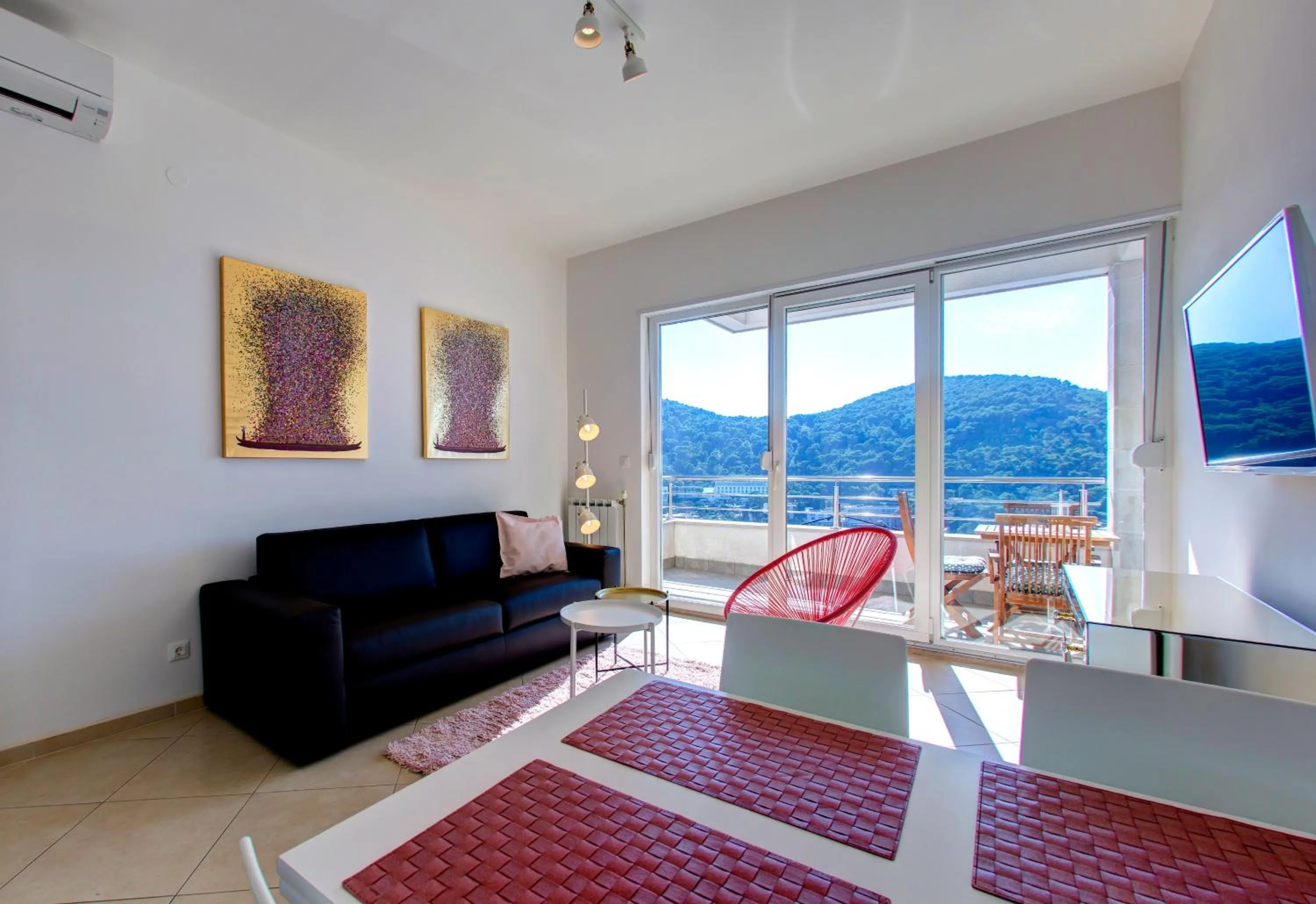 Living room in Villa Katarina Dubrovnik
