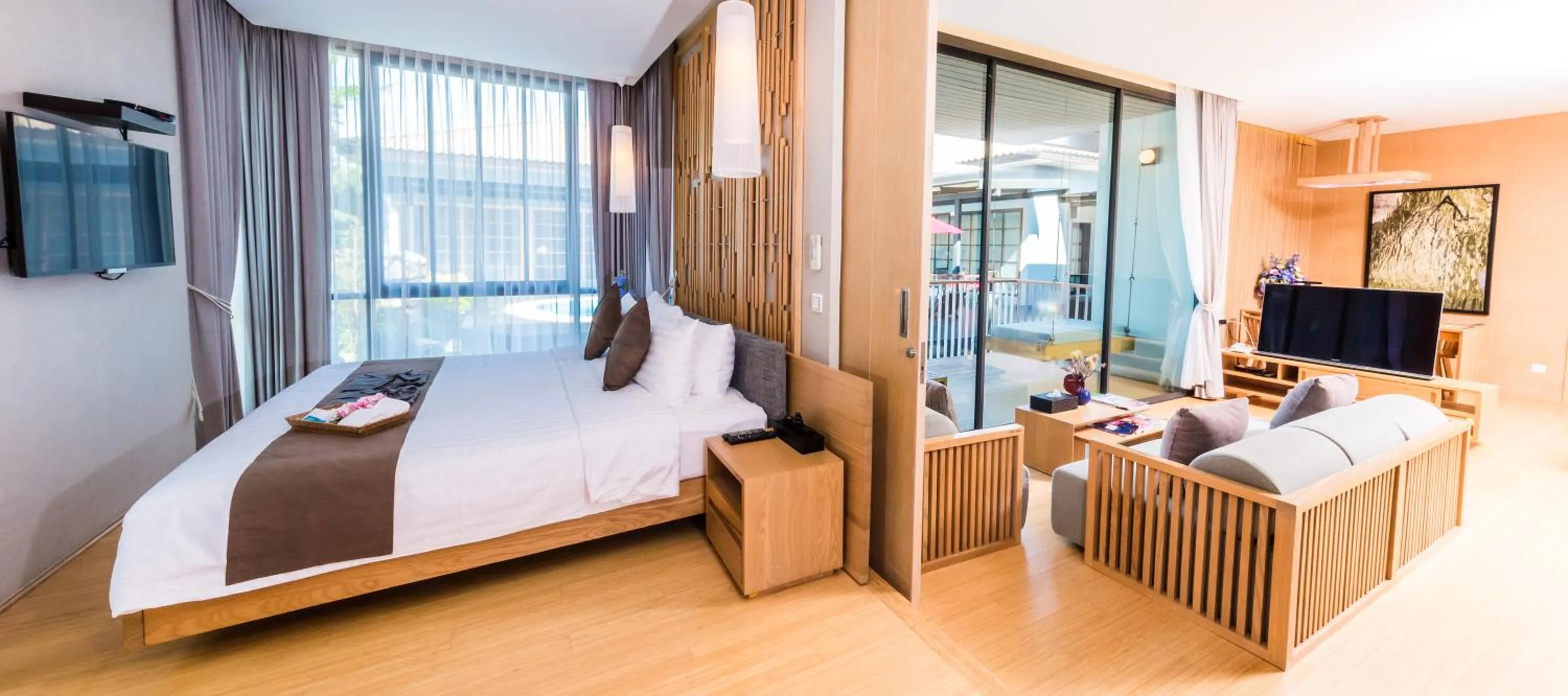 Bedroom in Zen Villa Khao Yai