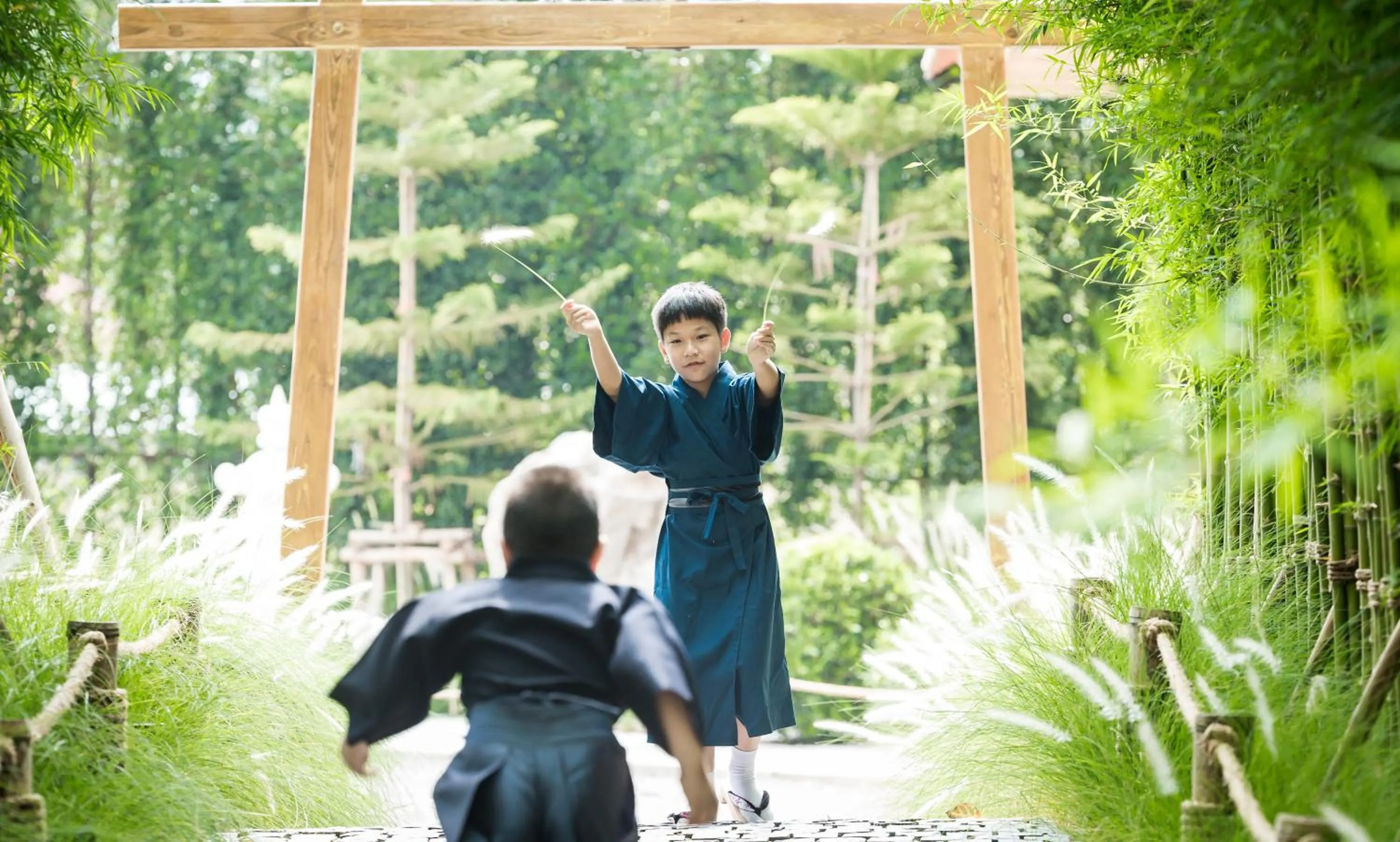 Garden in Zen Villa Khao Yai