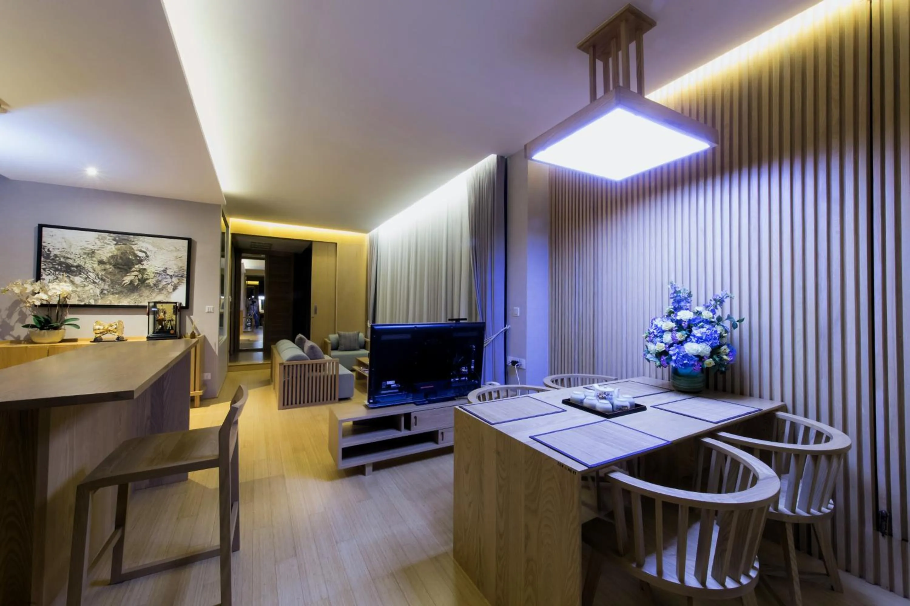Dining area in Zen Villa Khao Yai