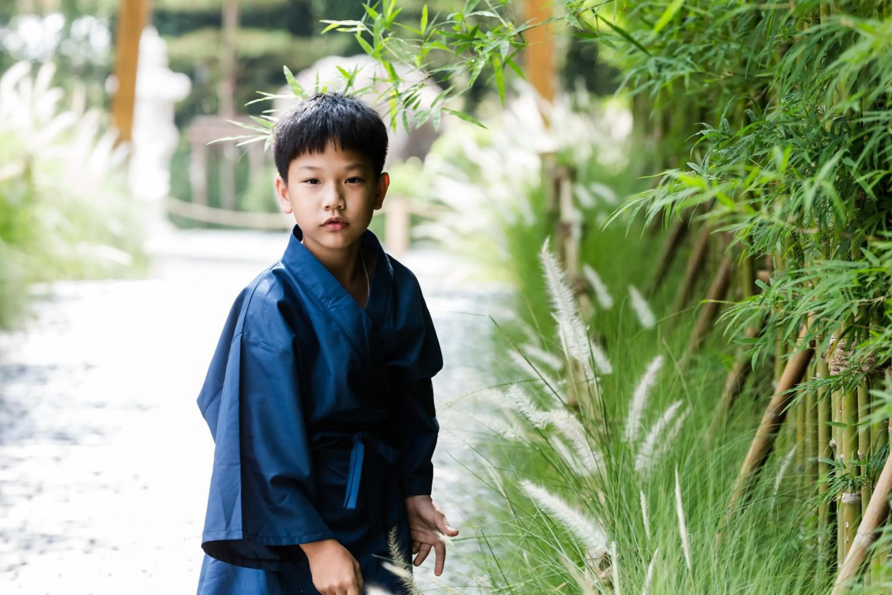 children in Zen Villa Khao Yai