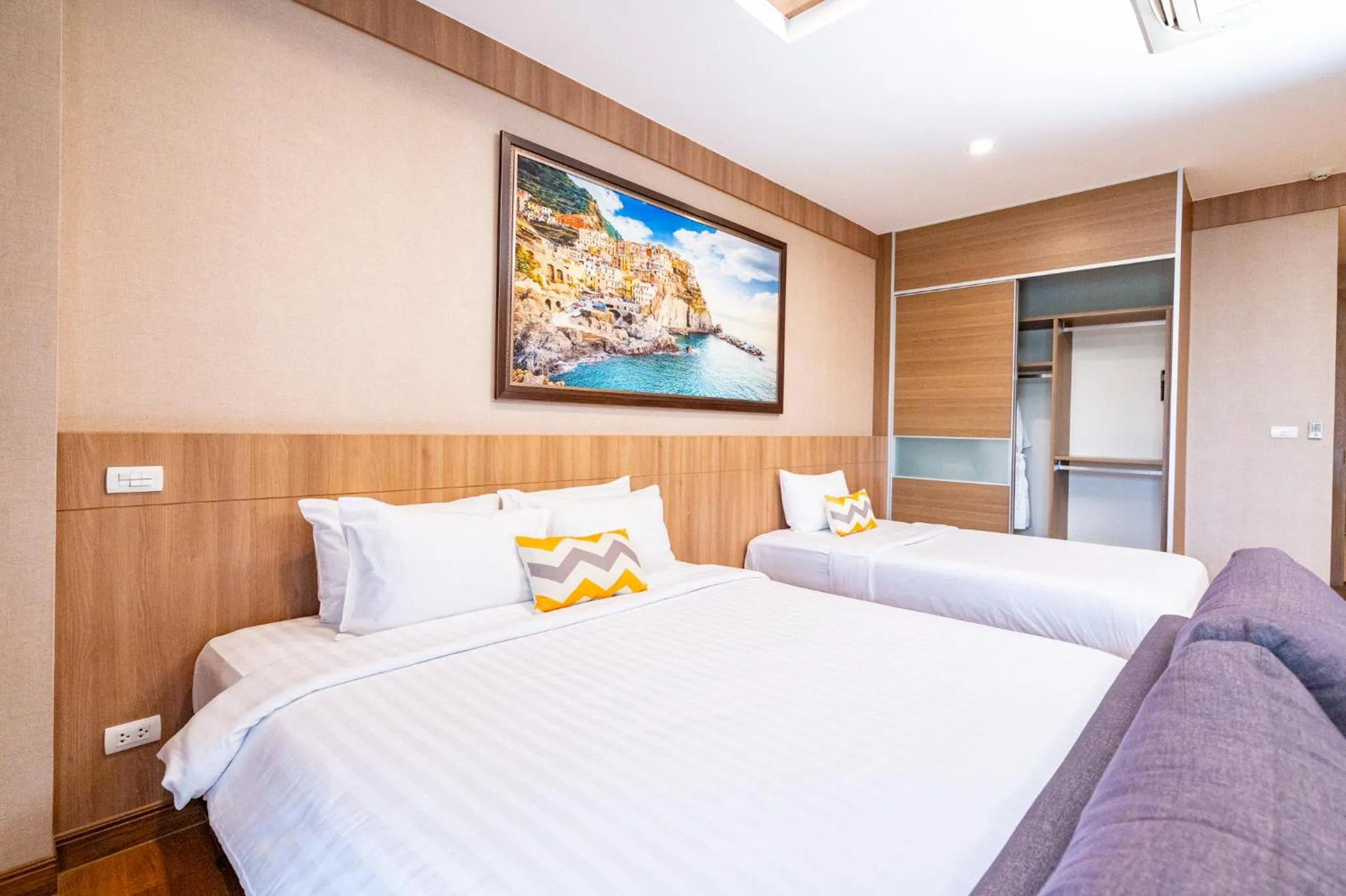 Bed in Hillside Residence Khaoyai