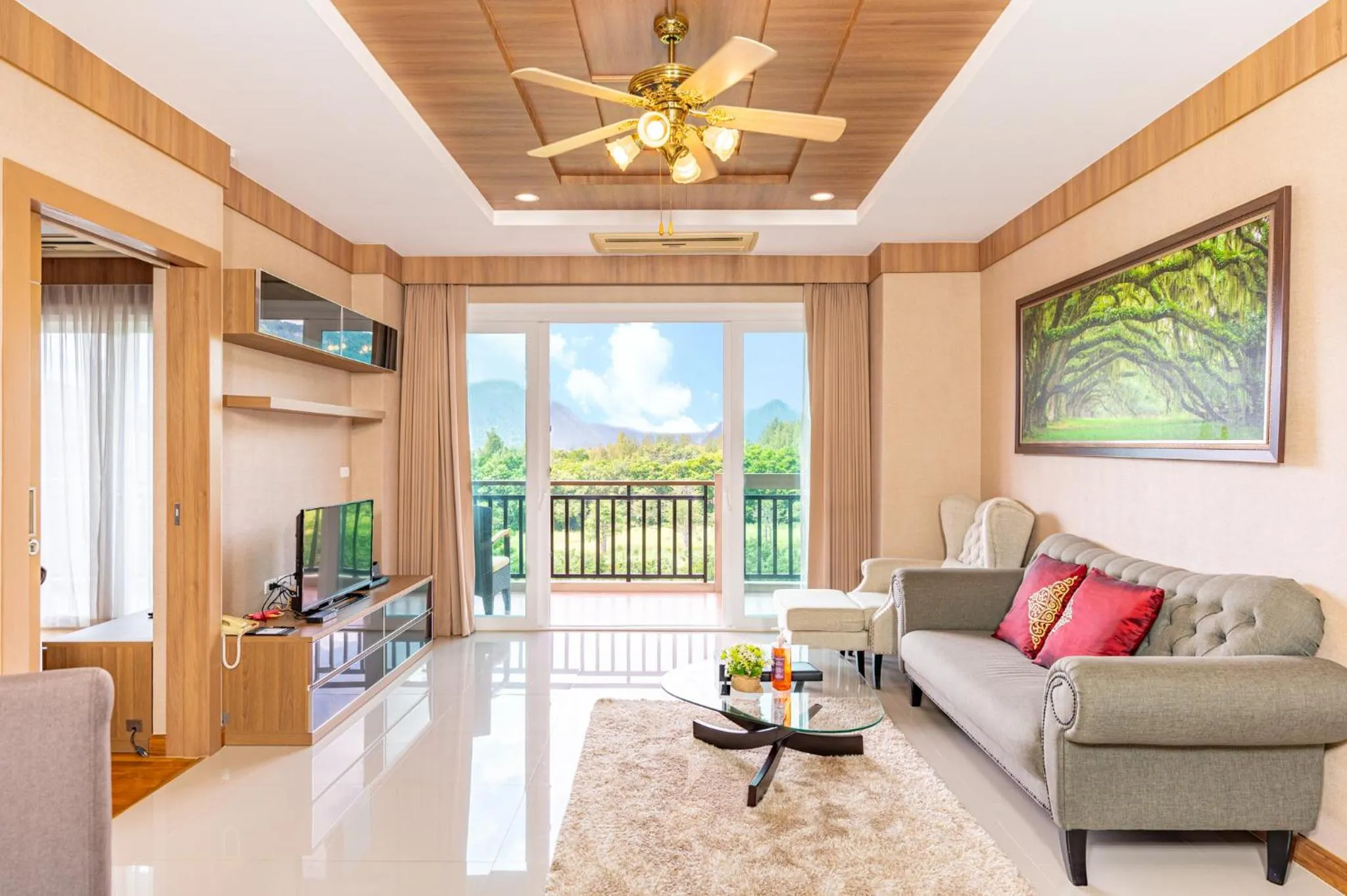 TV and multimedia in Hillside Residence Khaoyai