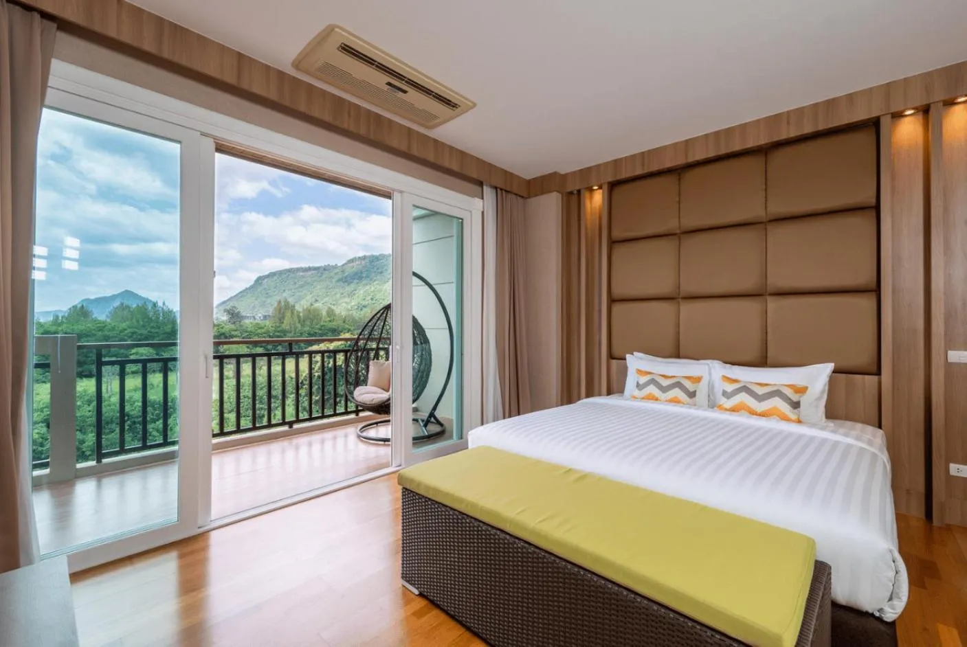 Bedroom, Bed in Hillside Residence Khaoyai