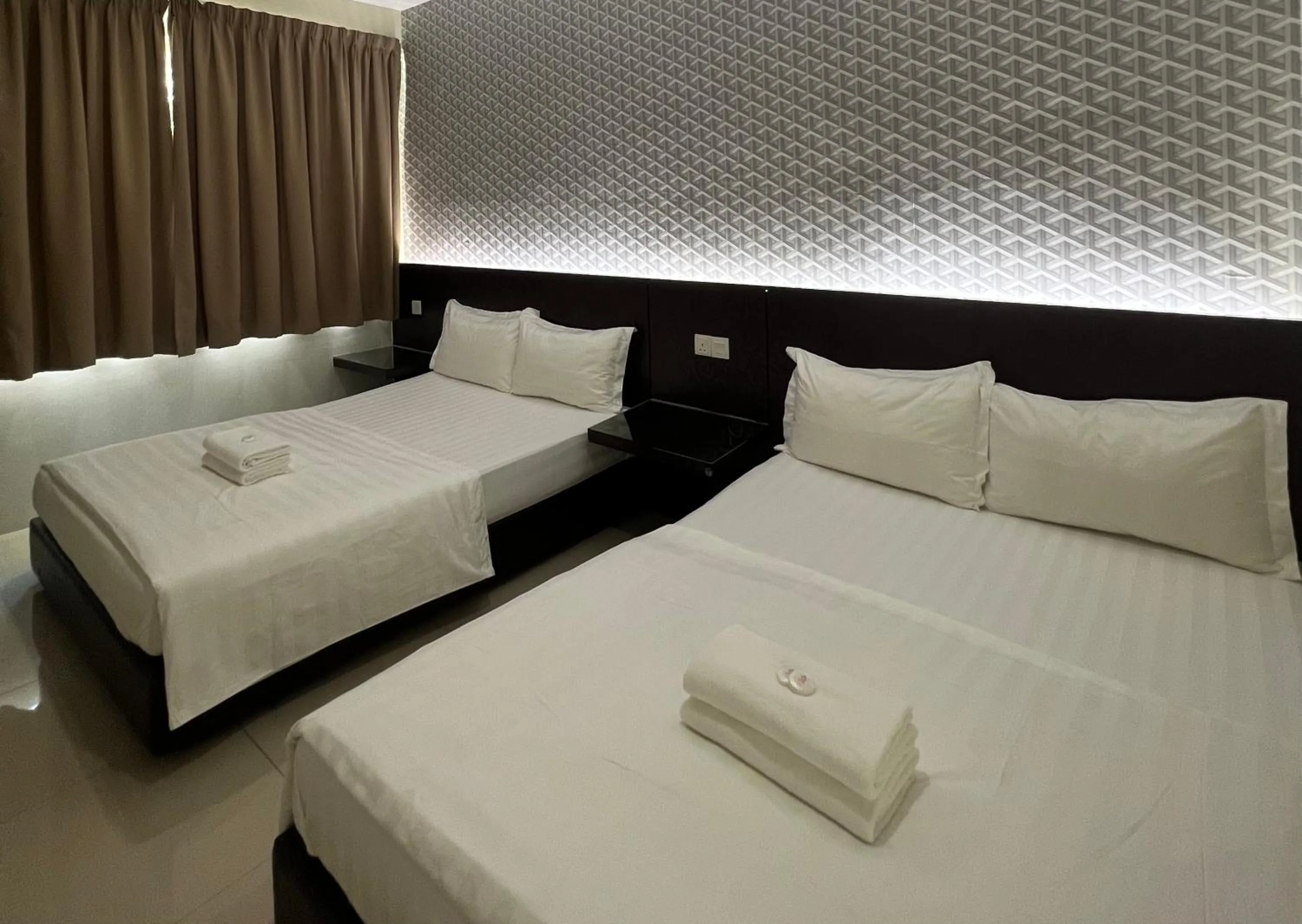 Bed in Pekan Auto City Budget Hotel
