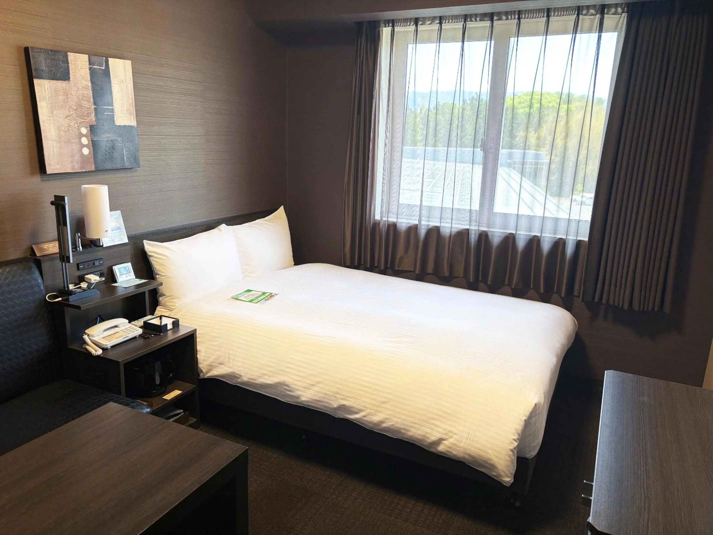 Photo of the whole room, Bed in Hotel Route Inn Osaka Izumi -Kishiwada Izumi Inter-