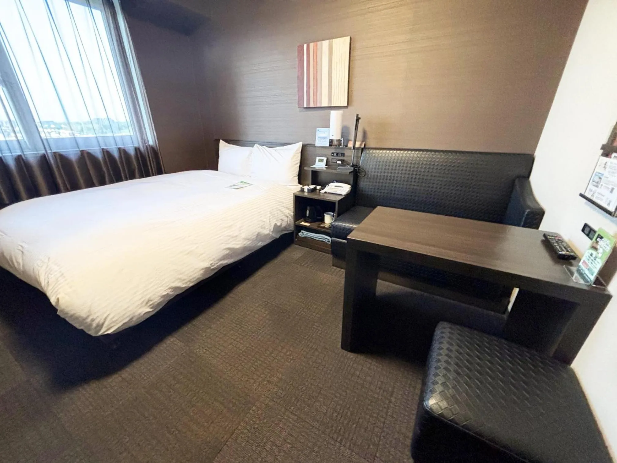 Photo of the whole room, Bed in Hotel Route Inn Osaka Izumi -Kishiwada Izumi Inter-
