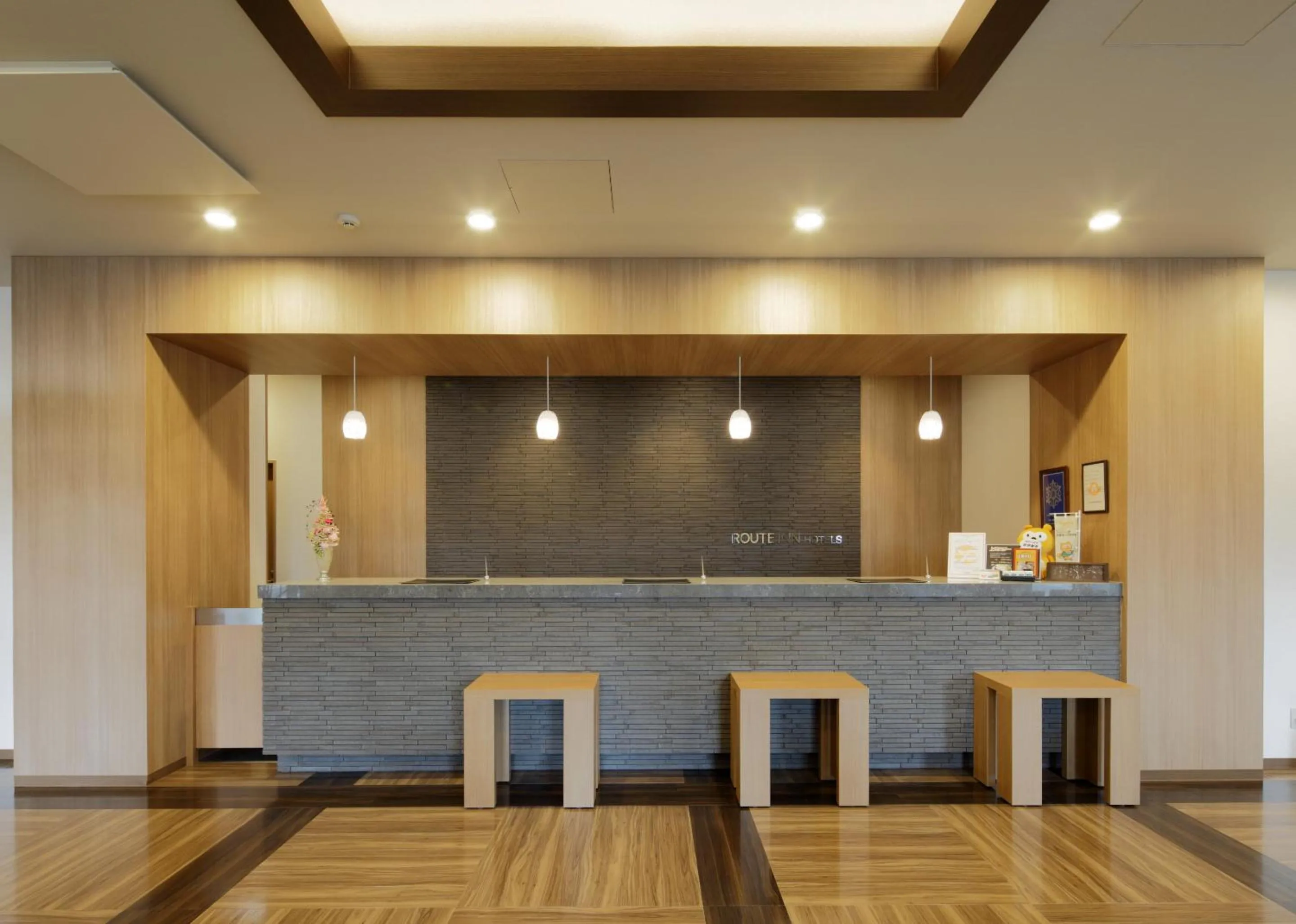 Lobby or reception in ​Hotel Route-Inn Ube​