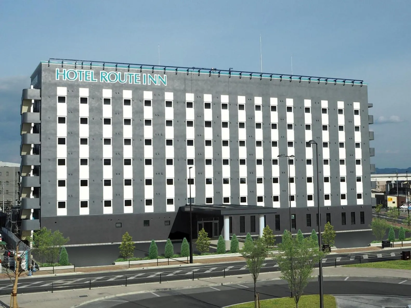 Property building in Hotel Route-Inn Yanagawa Ekimae